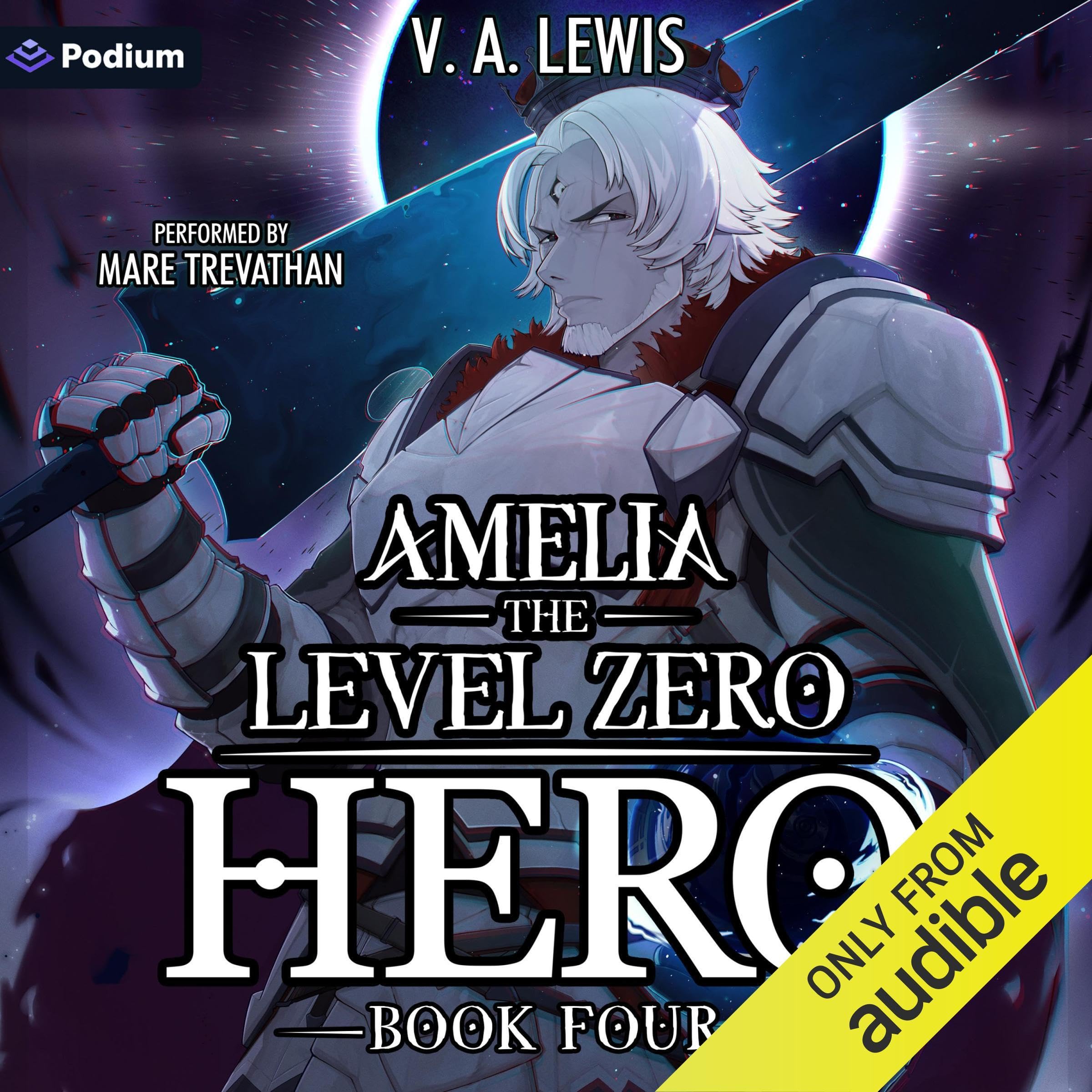 Cover art for Amelia the Level Zero Hero 4