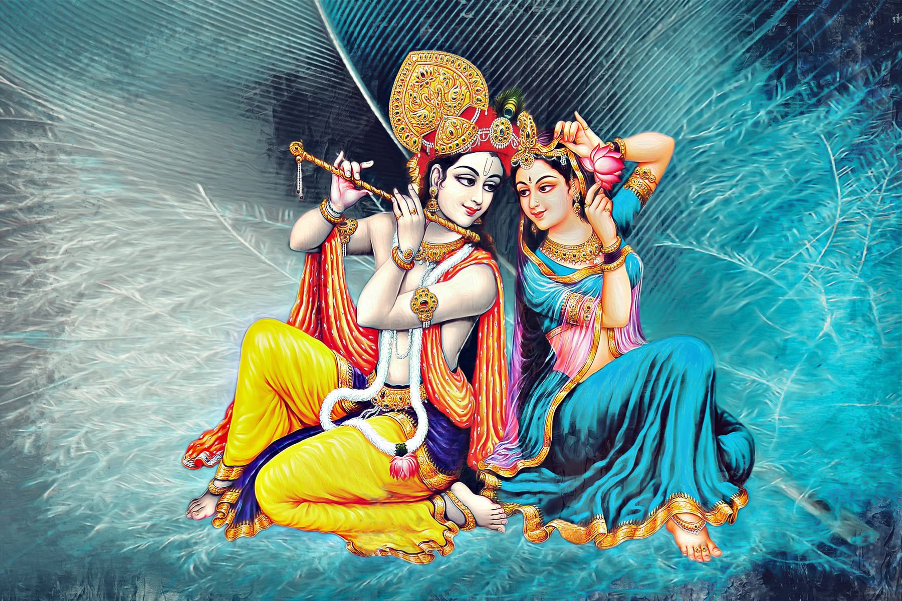 See full amazon price history chart for Color Solution Radha Krishna Wallpaper Wall Sticker for Home Décor, Living Room, Bedroom, Hall, Kids Room, Play Room(Self Adhesive Vinyl and waterproof239 (36 X 24 INCH) Color Solution Radha Krishna Wallpaper Wall Sticker for Home Décor, Living Room, Bedroom, Hall, Kids Room, Play Room(Self Adhesive Vinyl and waterproof239 (36 X 24 INCH) (B09QGY97SY) Amazon Price History, Amazon Price Tracker