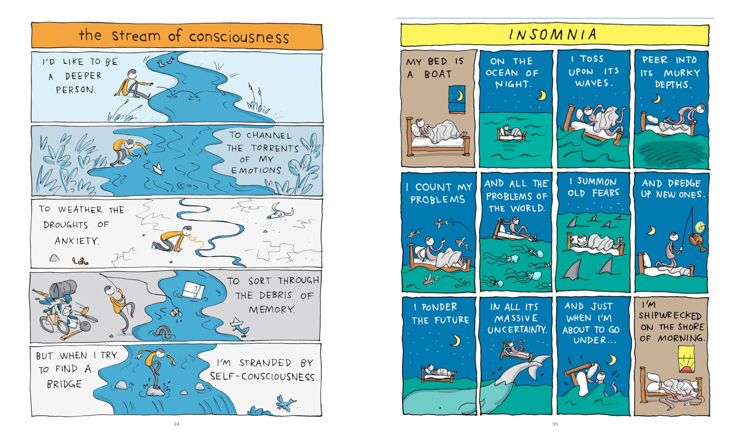 Thinking About Thinking: Impossible Thoughts and Complicated Feelings (Abrams ComicArts)