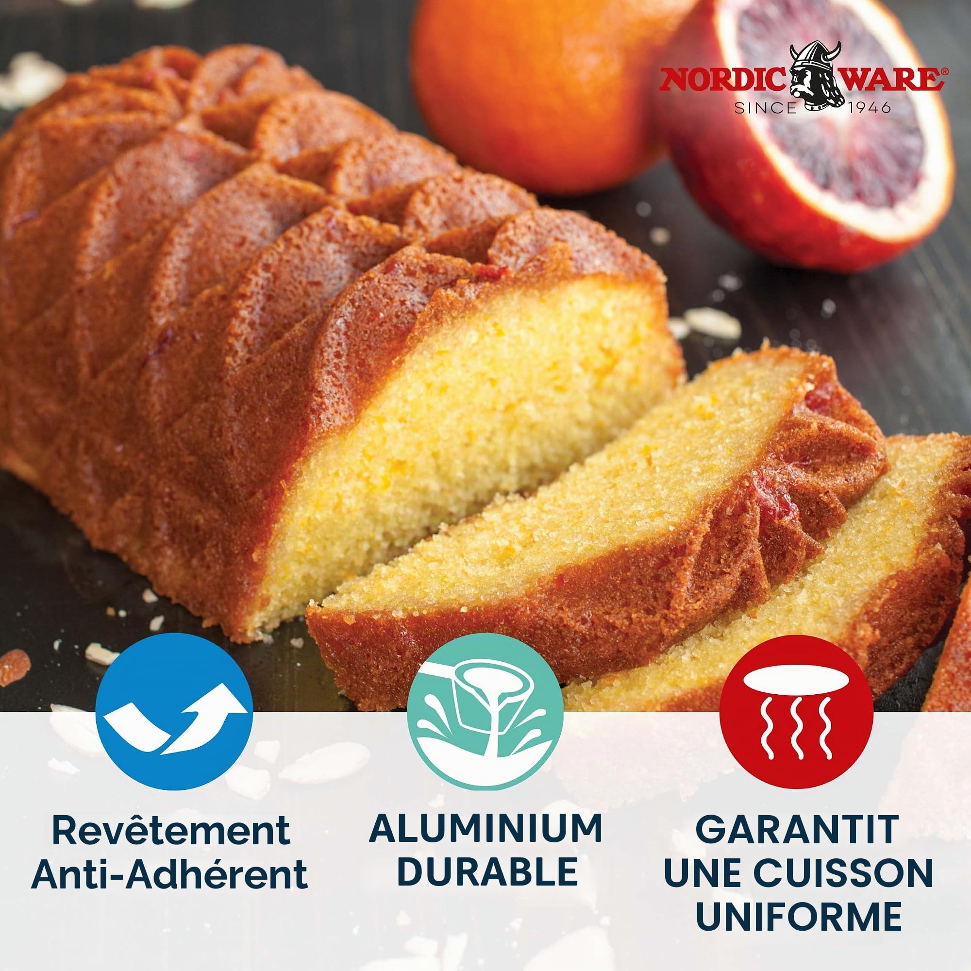 Moule à cake Jubilee Gold