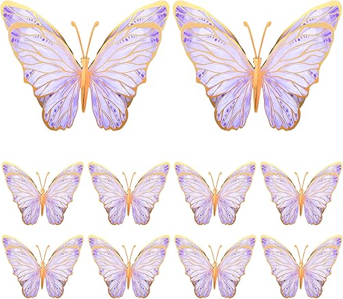 10 centros de mesa de mariposa para mesas, decoraciones de fiesta de mariposa, centros de mesa, decoración de pared para cumpleaños, baby shower,