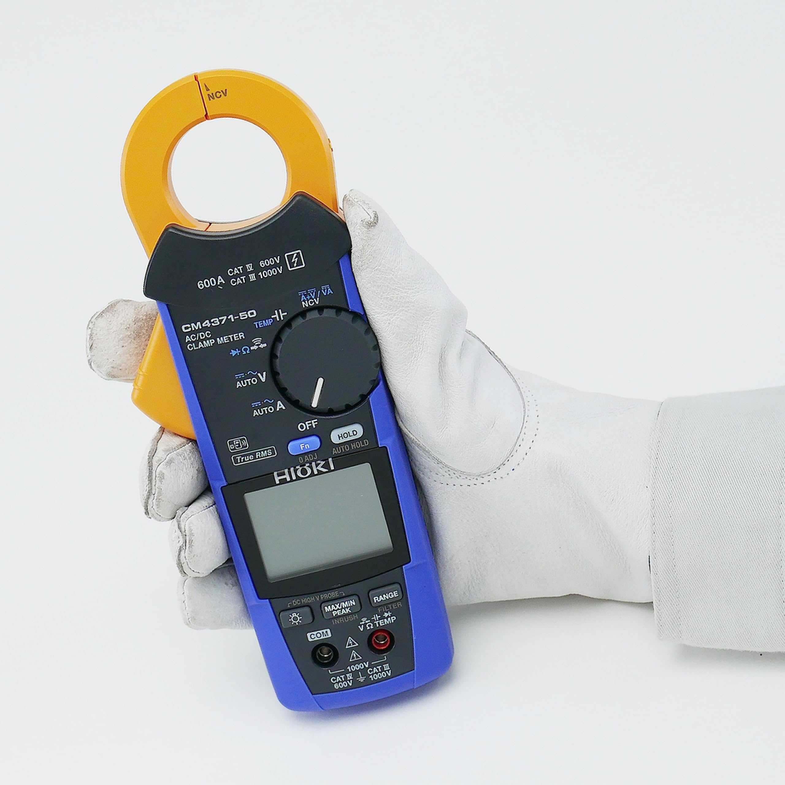 Hioki CM4371-90 - AC/DC TRMS Clamp Meter (600A) with Z3210