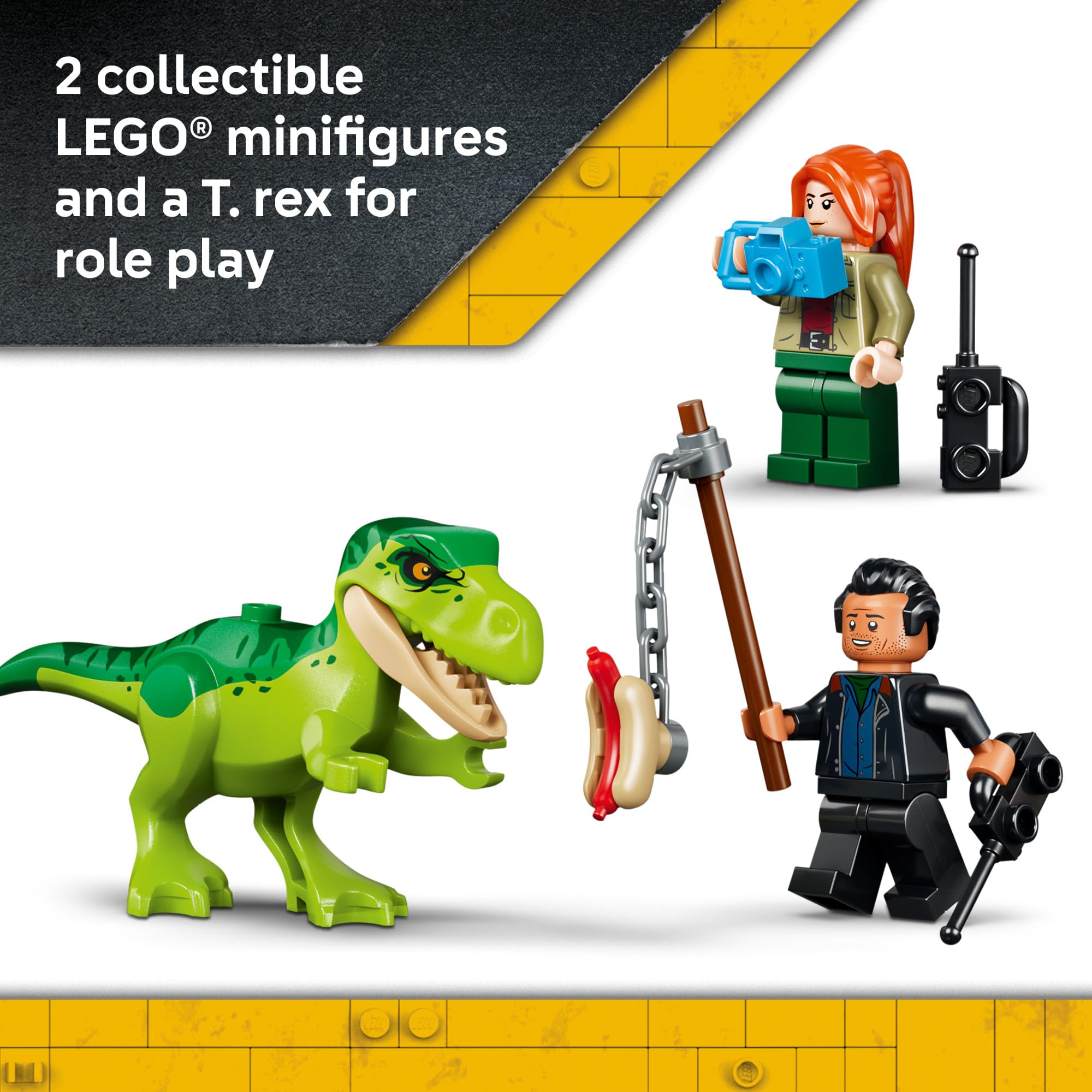 LEGO Jurassic World T. rex Transport Truck - 77978 -5