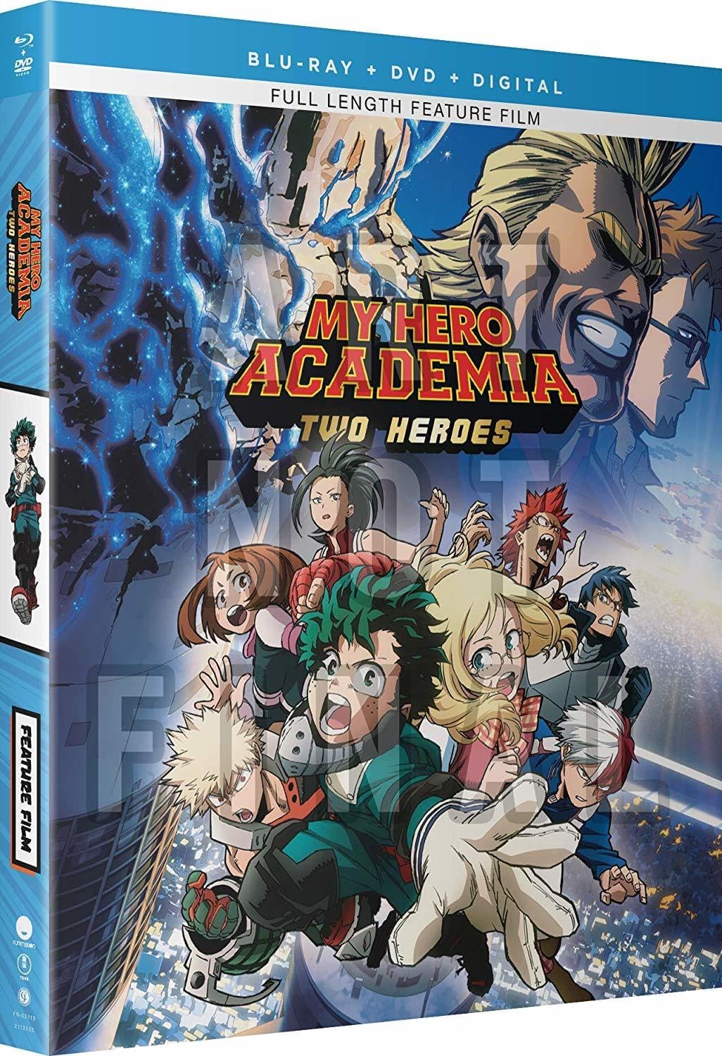 My Hero Academia Two Heroes Blu-ray