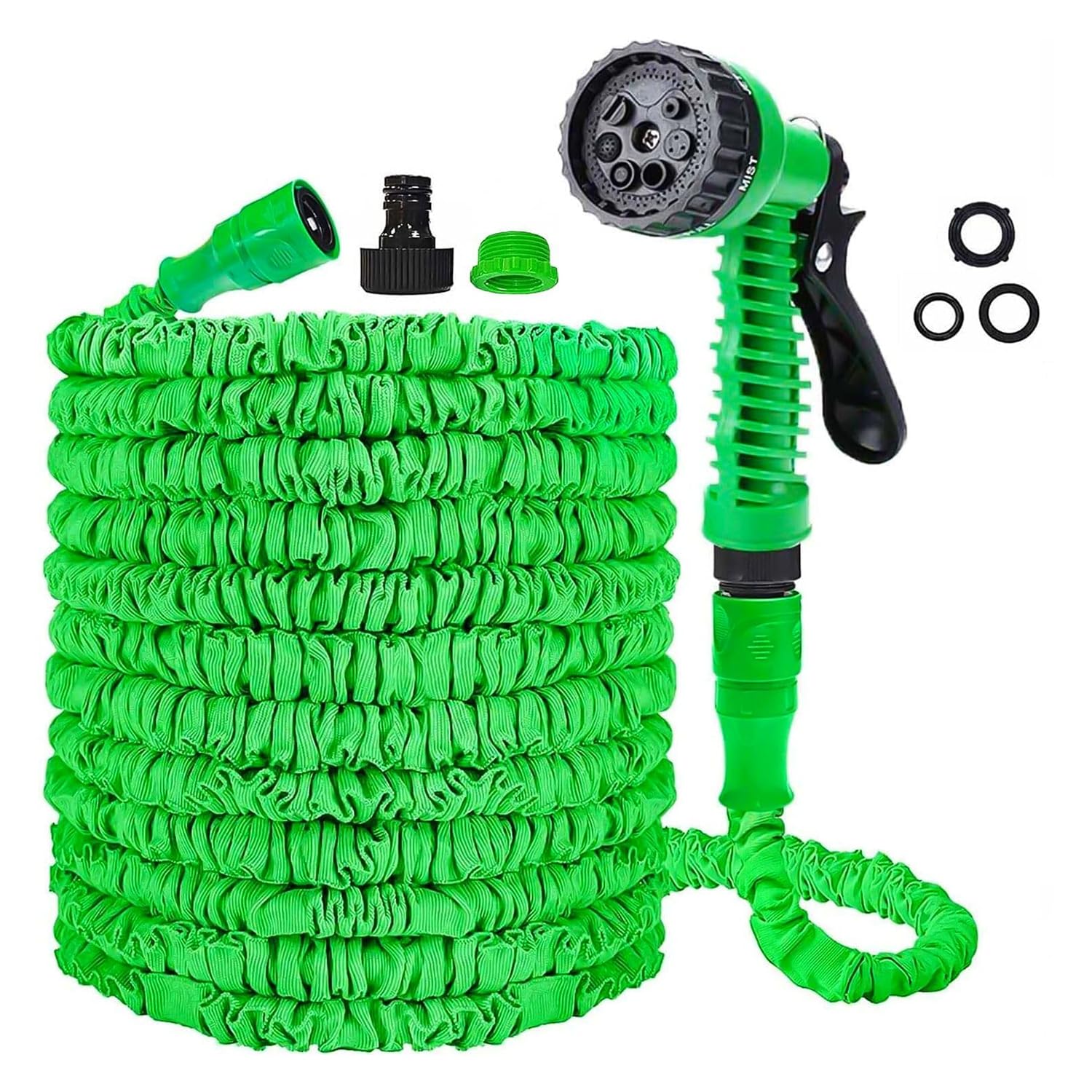Envision Fast™ 50ft/15m Expandable Garden Hose is a versatile hose pipe, ideal for high pressure car cleaning, garden watering, and outdoor shower use
