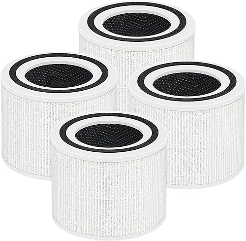 Core P350 Filtro de repuesto para el cuidado de mascotas para purificador de aire LEVOIT Core P350, 3 en 1, nuevo prefabricado, H13 True HEPA,