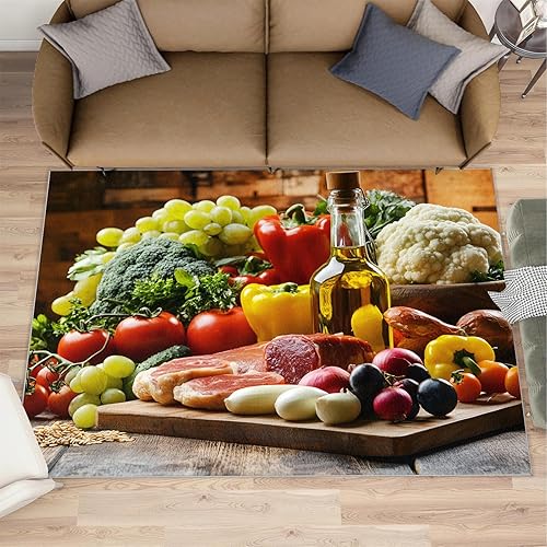 Miniatura 113 de Alfombras deportivas geniales para dormitorio, alfombra de área de automóvil deportivo para sala de estar, alfombra antideslizante para interiores,