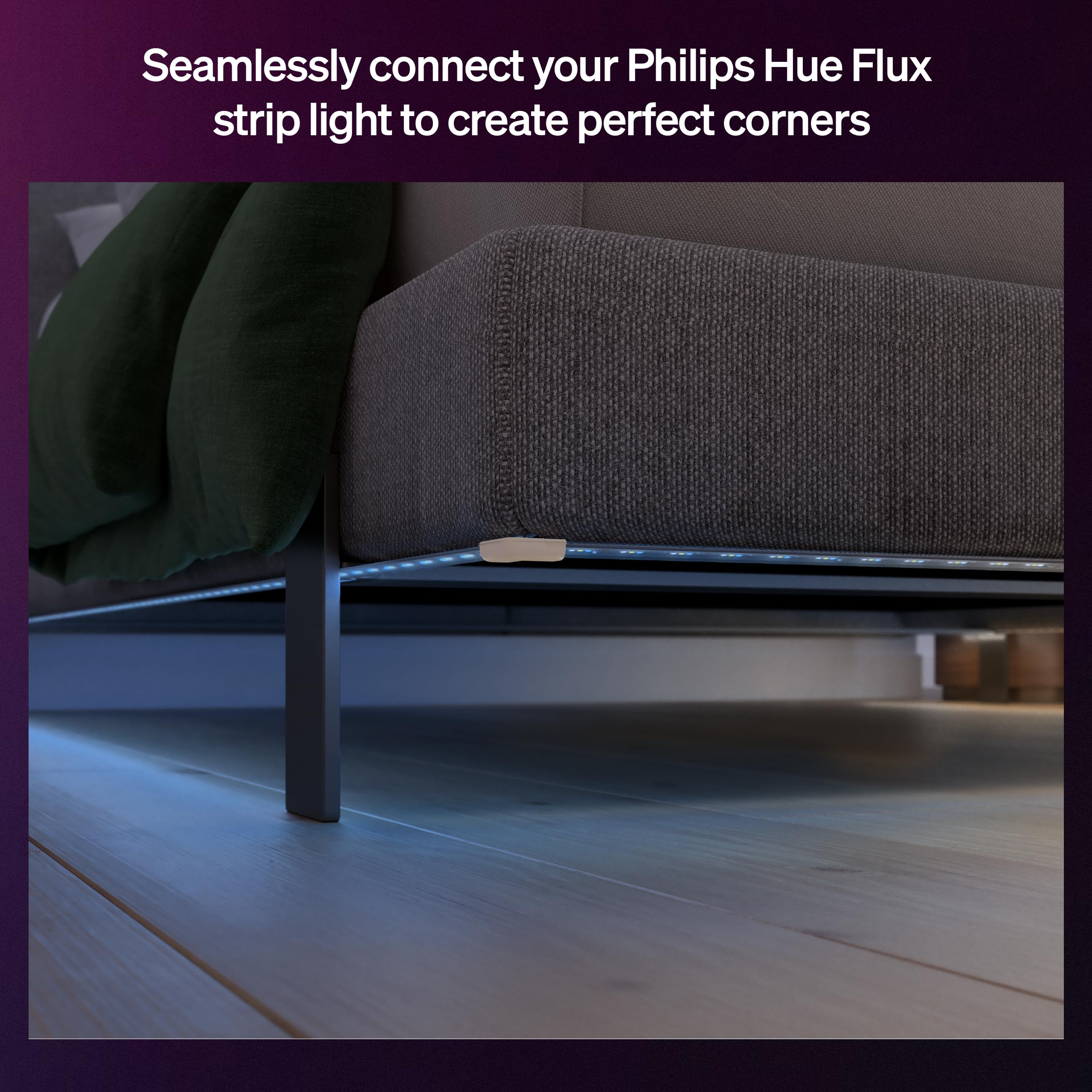 Amazon.com: Philips Hue Flux LED Strip Light Corner Connector