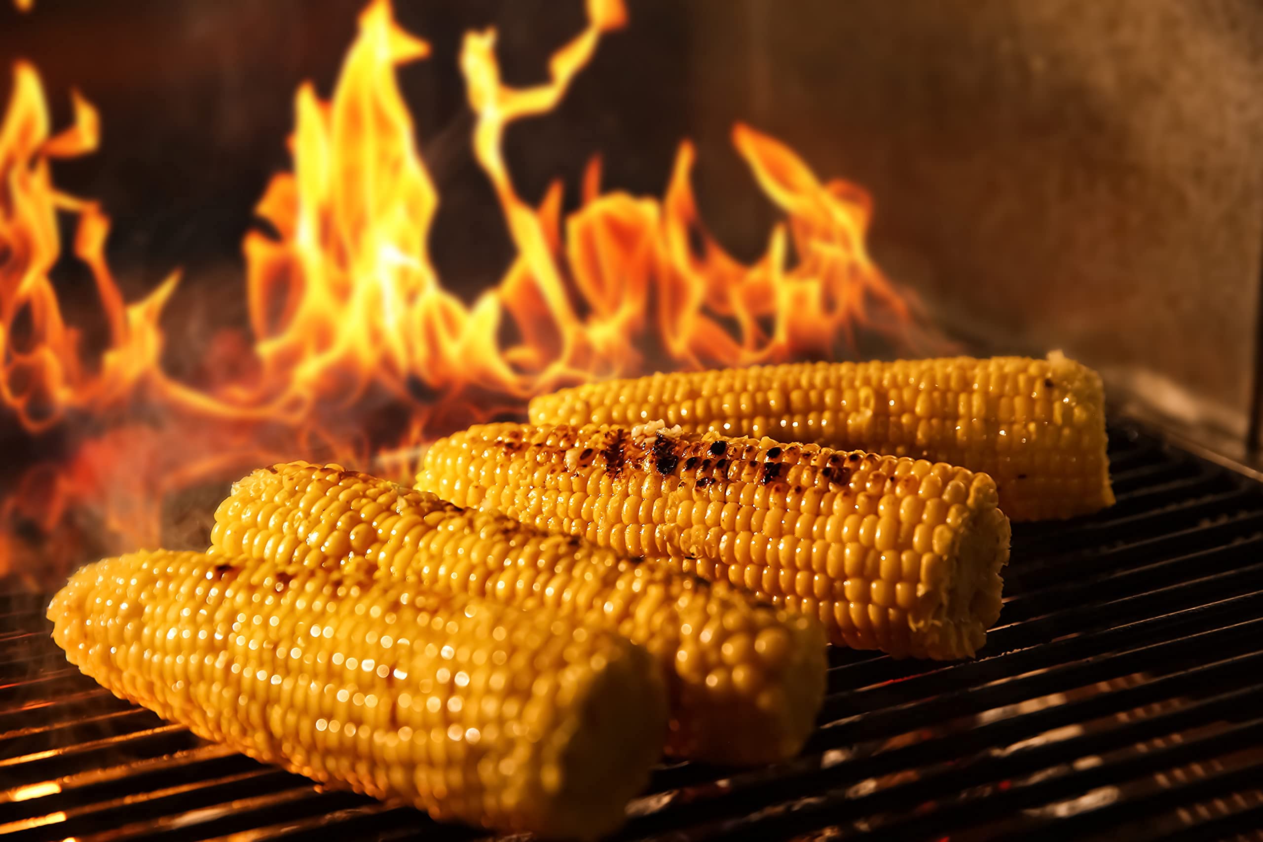 BitWa Wytrzymały ruszt do grillowania ze stali nierdzewnej 60 x 40 cm – nierdzewny ruszt do grillowania dla smakoszy i kucharzy hobbystów do smacznego grillowania na grillu lub kominku grillowym