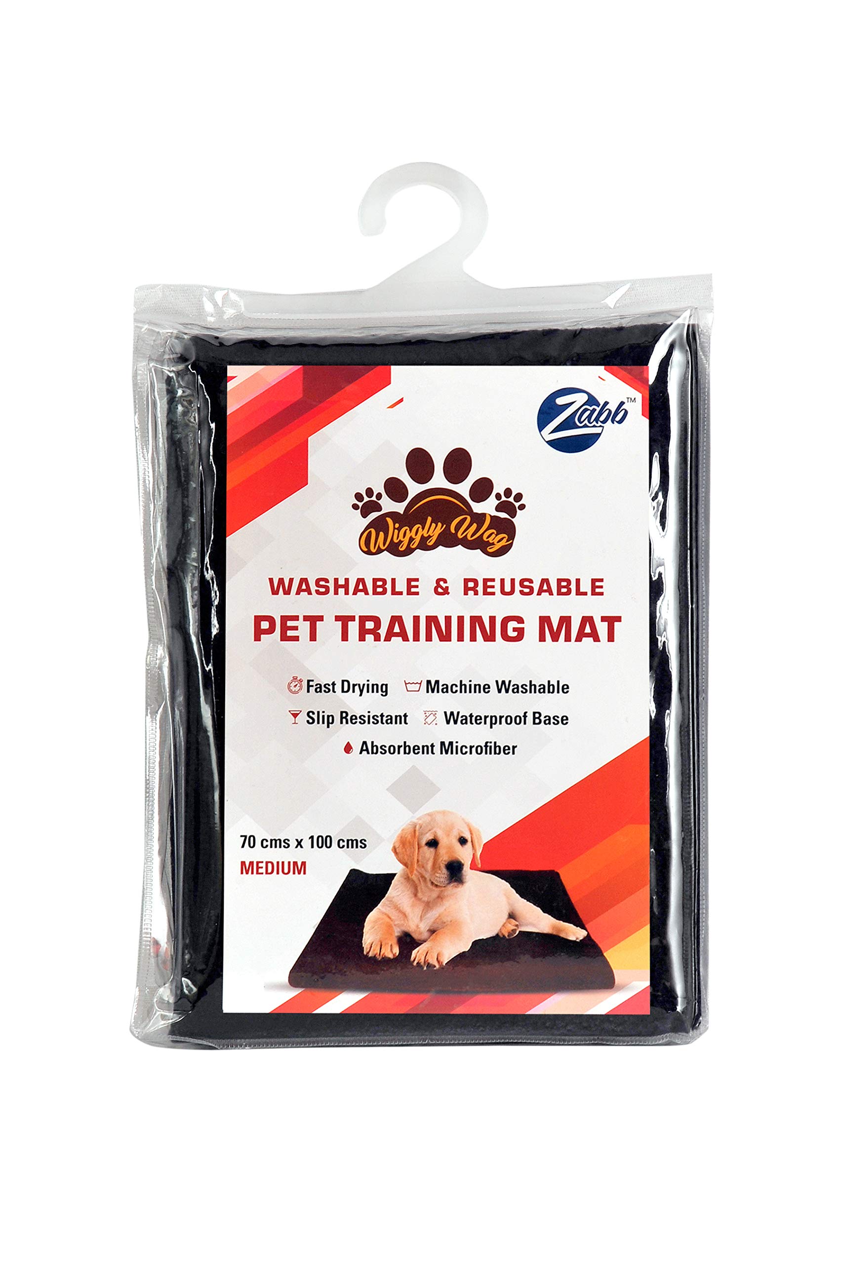 Zabb Washable & Reusable Pet Training Mat 70 X 100 Cms (Medium, Blue) (B08RXCCPWP) Amazon Price History, Amazon Price Tracker