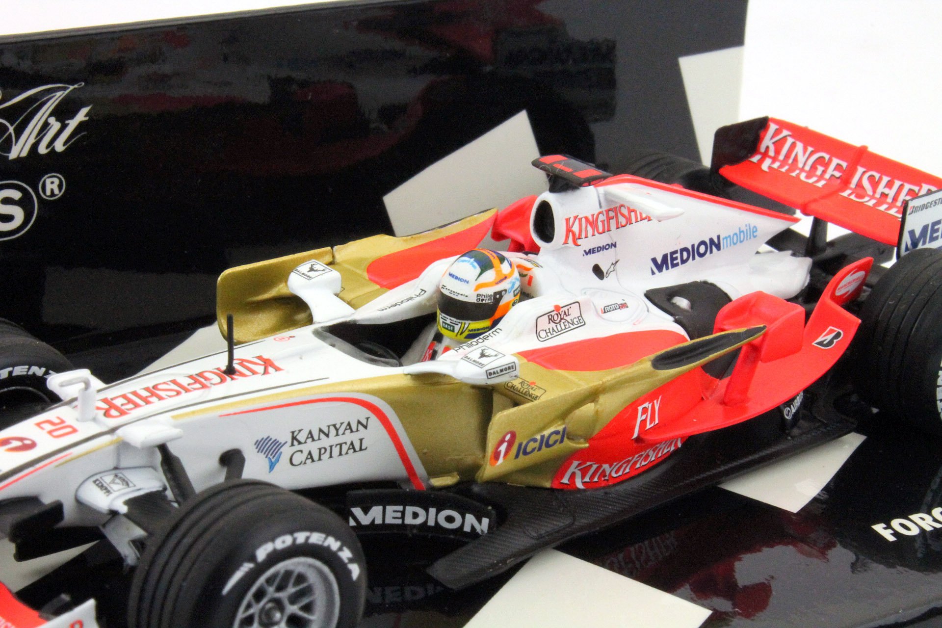 Amazon | 【MINICHAMPS/ミニチャンプス】1/43 フォースインディア F1 