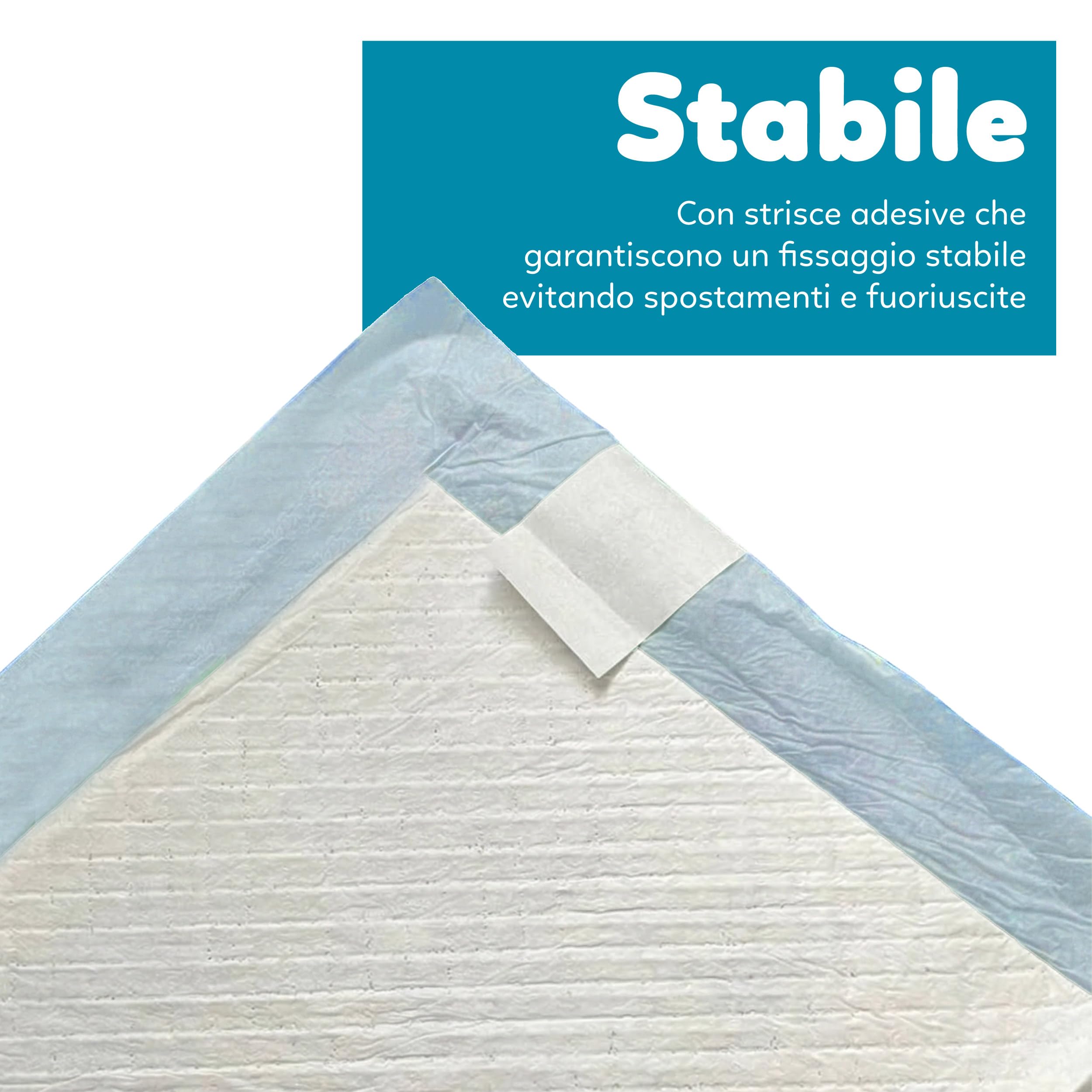Tappetini Assorbenti per Cani e Cuccioli 60x90 cm Ultra Assorbenti, Igienici e Impermeabili con Design a 5 Strati e Strisce Adesive Ideali per Addestramento, Confezione da 180 Pezzi