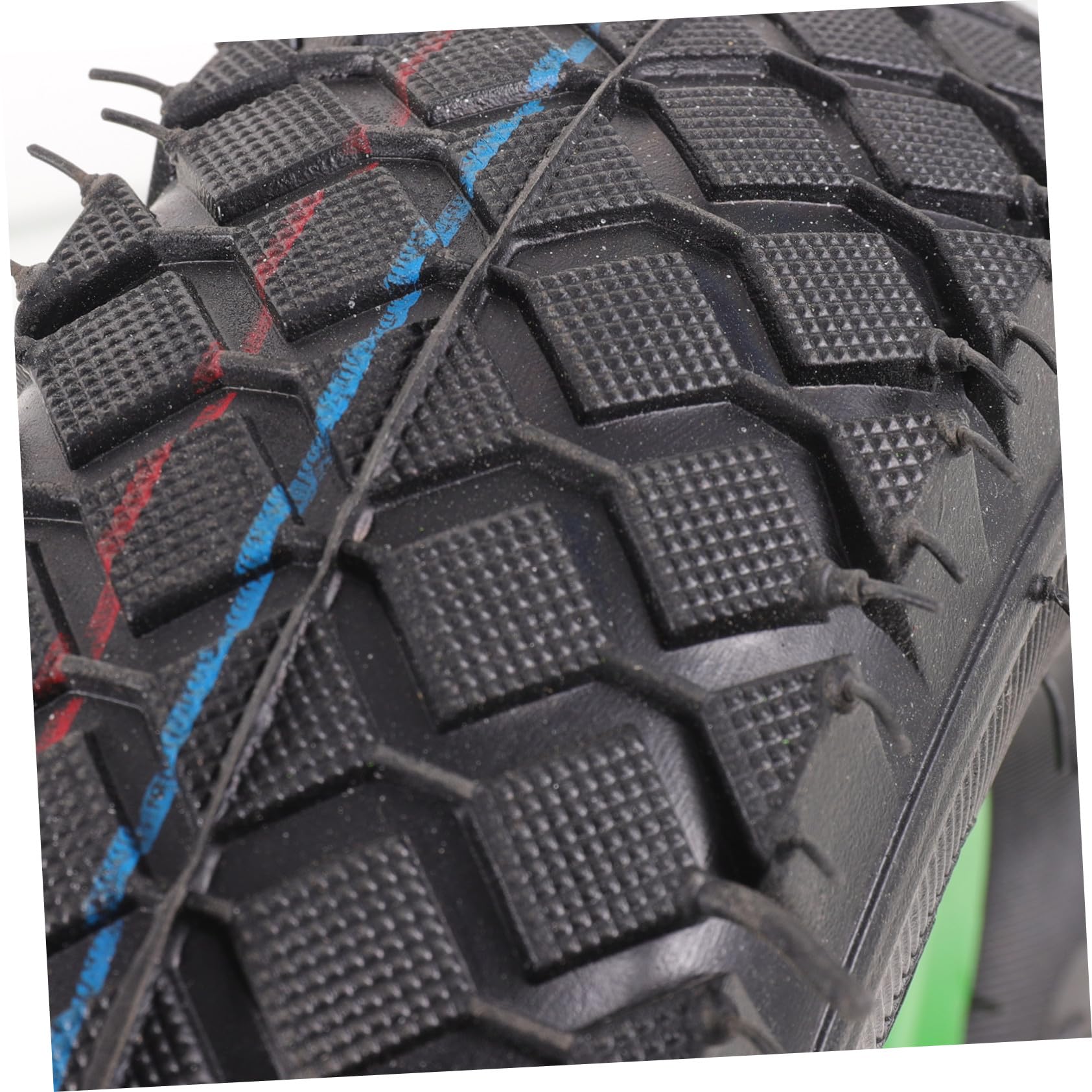 GANAZONO Pneu de Brouette Gonflable Caoutchouc Silencieux pour Chariot de Jardin Tondeuse Générateur et Brouette Roue de Remplacement Résistante pour Routes Gravier Terre et Revêtement