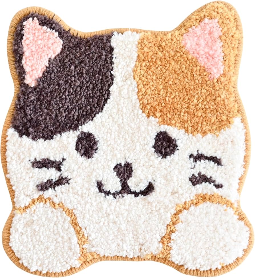 Amazon｜トイレマット セット 4点 ねこ ウォシュレット 猫 にゃんこ