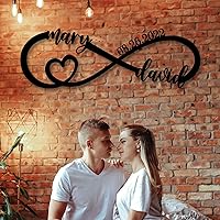 Vista 34 de Wedding Gifts for Couples 2025, Personalized Metal Name Signs, Custom Name Signs, Custom Family Name Sign, Last Name Sign, Monogram Letters Wall