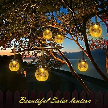 ライト・ランタン asimocrafts Geek Field _ PAG_saucer 90 Amazon.com: DBF 2 Pack Solar Lanterns Outdoor Waterproof