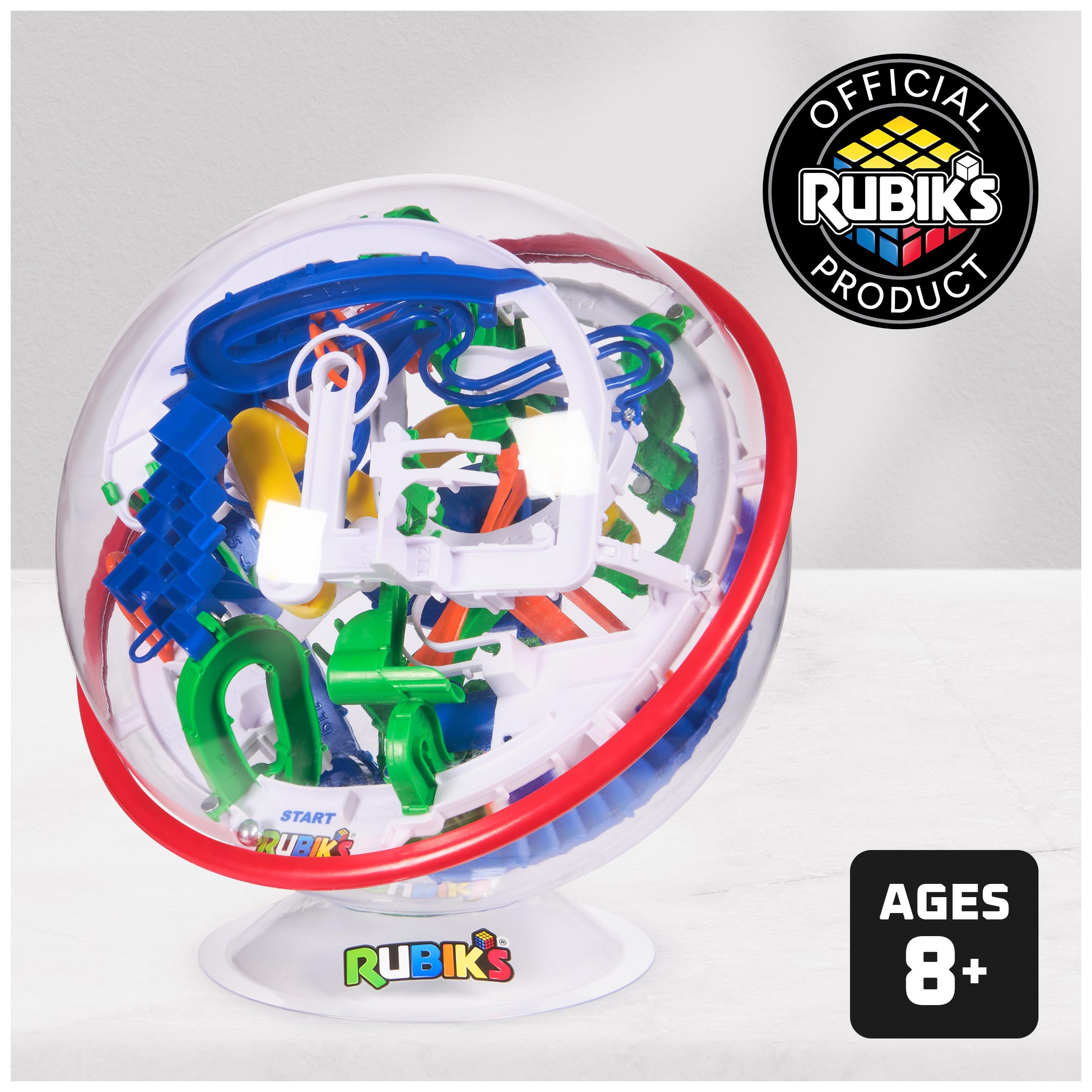 Rubik's Cube, Tracks 125 Gravity Maze 3D Puzzle Game con 125 ostacoli, stimolante rompicapo per risolvere i problemi, giocattolo fidget e puzzle sensoriale per adulti, adolescenti e bambini, per
