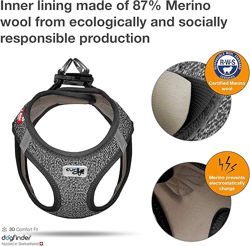 Miniatura 2 de Arnés Chaleco Merino Negro XS