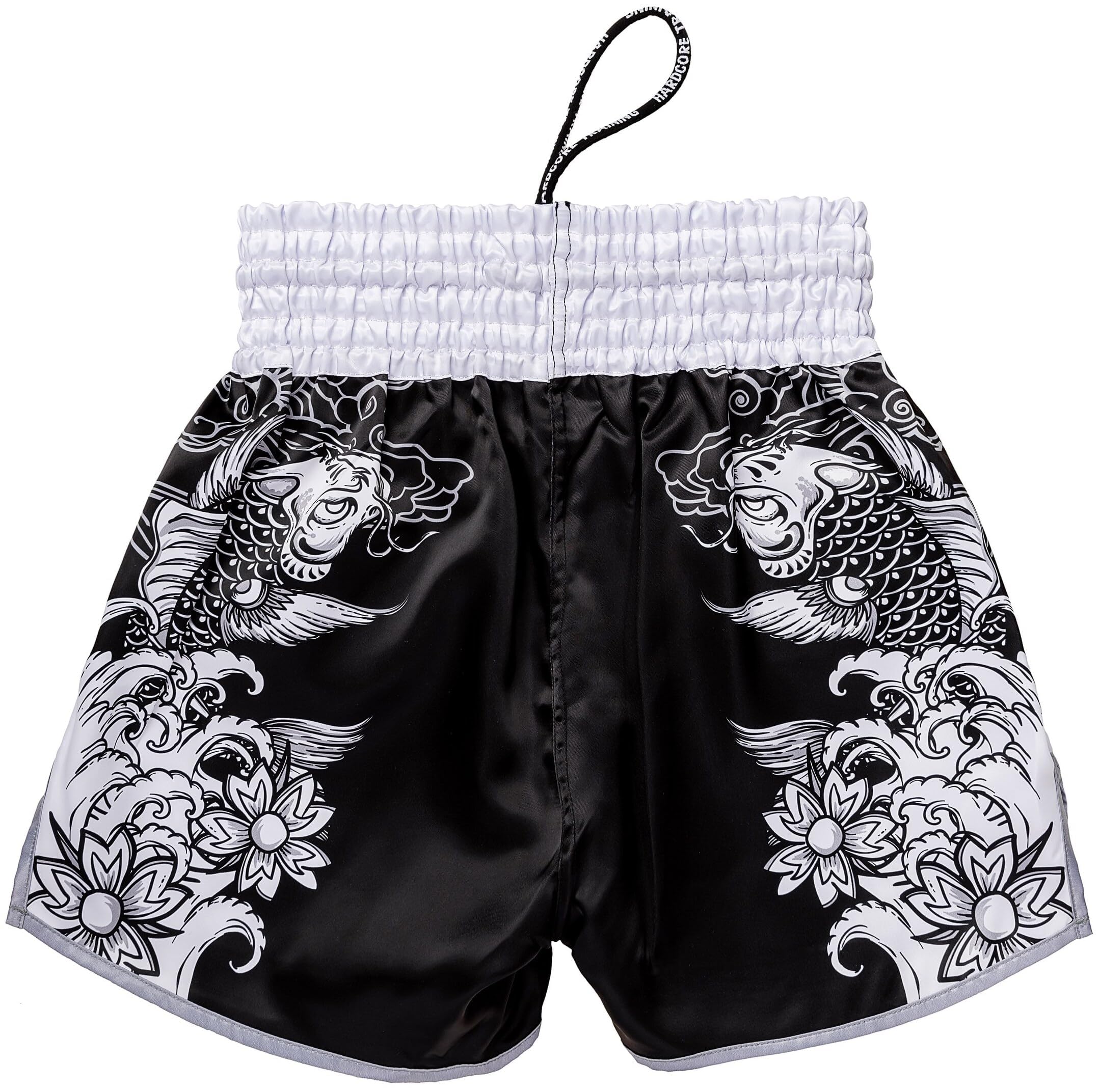 Hardcore Training Muay Thai Herren-Shorts, japanische Cortoon-Shorts für Kickboxen, MMA, Kampfsport, Sparring