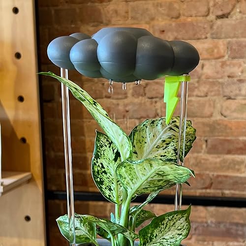 Miniatura 104 de La nube de lluvia original goteante para plantas, nube de lluvia de riego de plantas, regalos para amantes de las plantas, regalos para mujeres