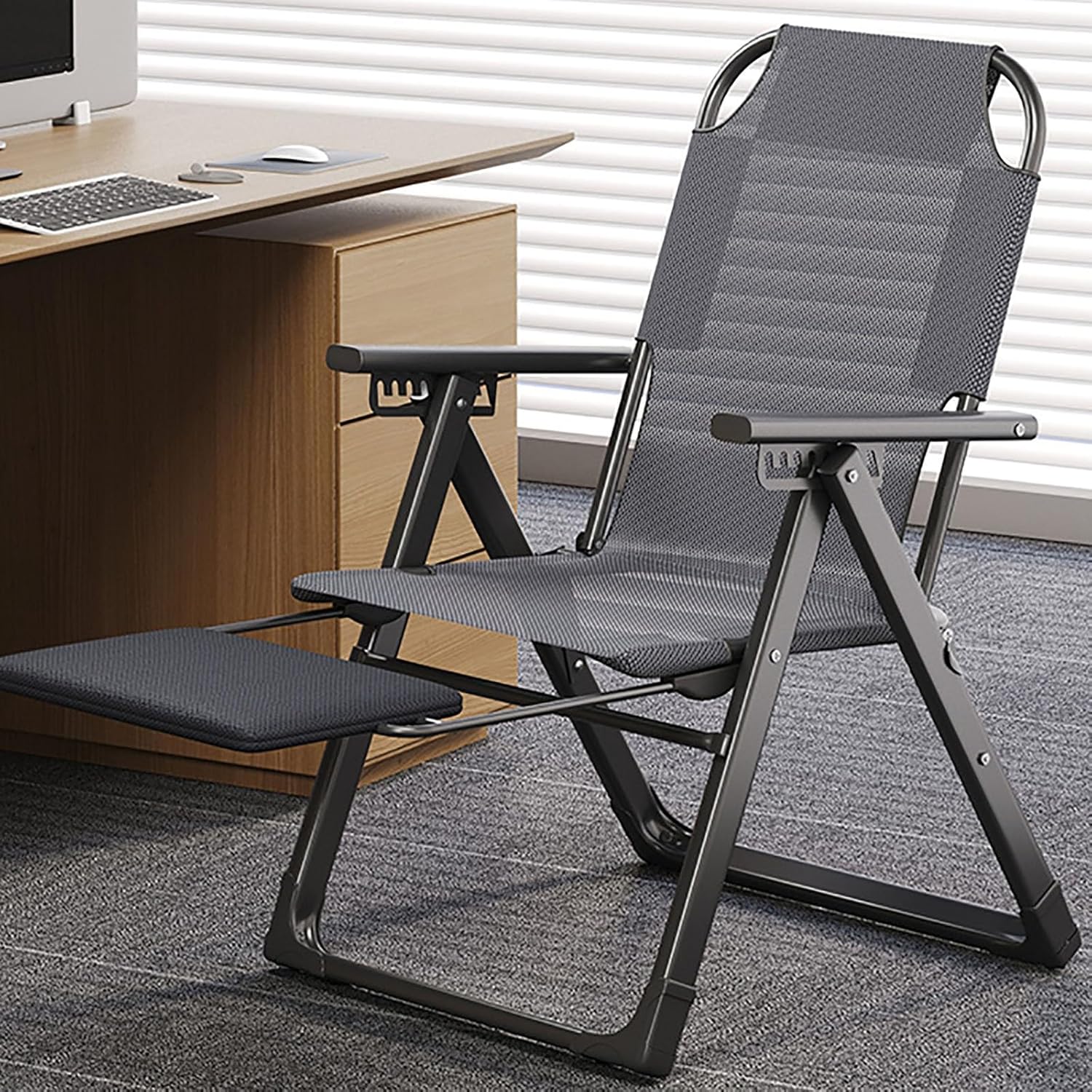 Padded Zero Gravity Chair Folding Portable Reclining Lawn