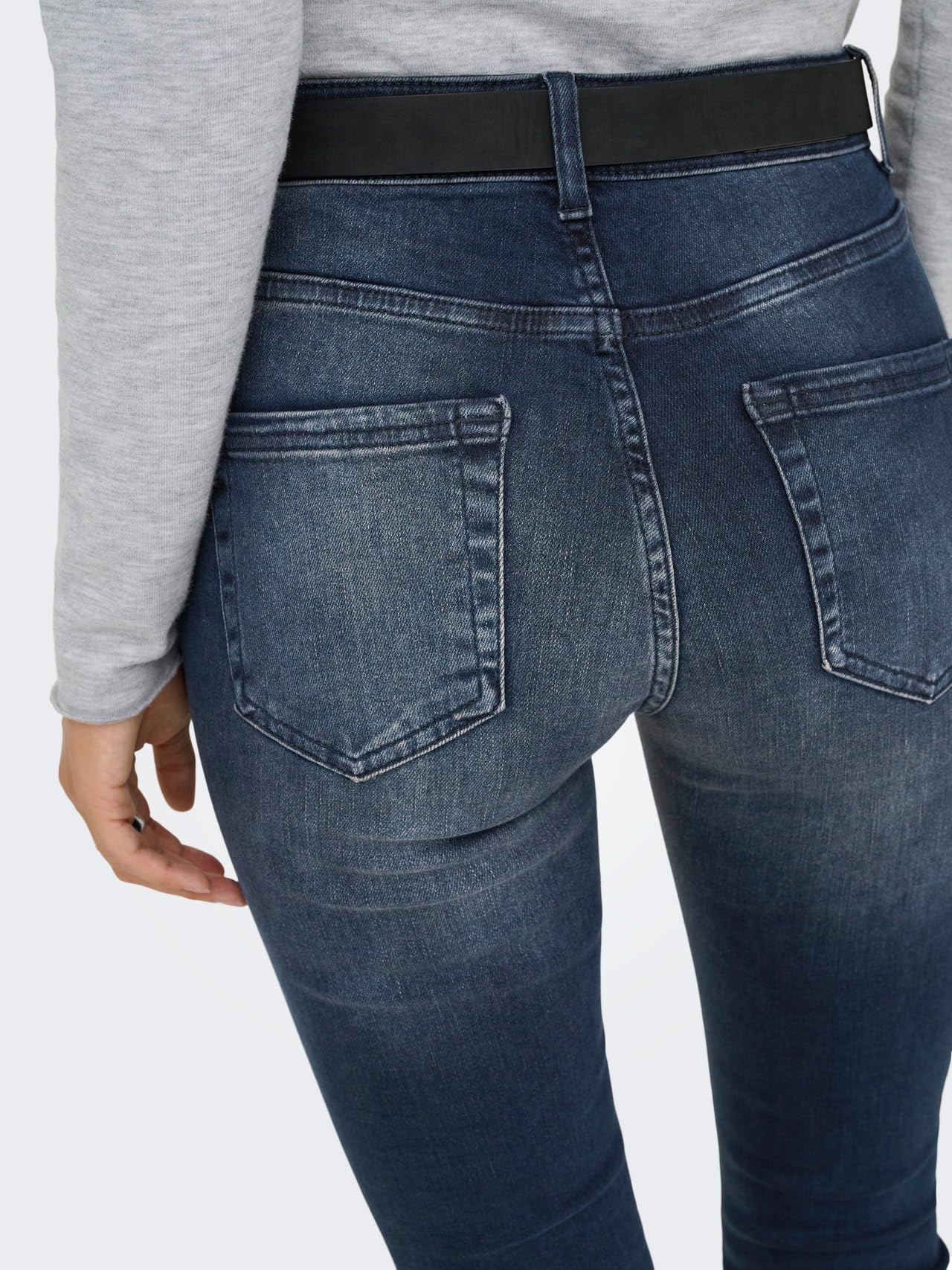 ONLY Female Skinny Jeans ONLBLUSH Mittlere Taille Skinny Fit Jeans