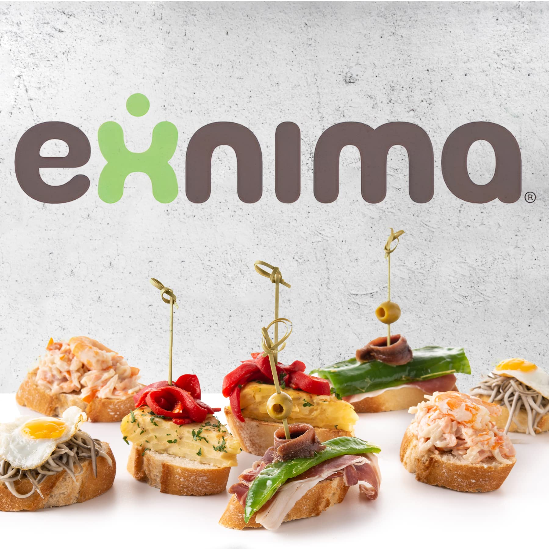Pinchos de Bambú, Modelo Nudo, Pack de 50, 100 o 300 Unidades, Ideal para Cocteleo, Hamburguesas, Picoteo, Diferentes Tamaños 9, 12 o 15 cm.