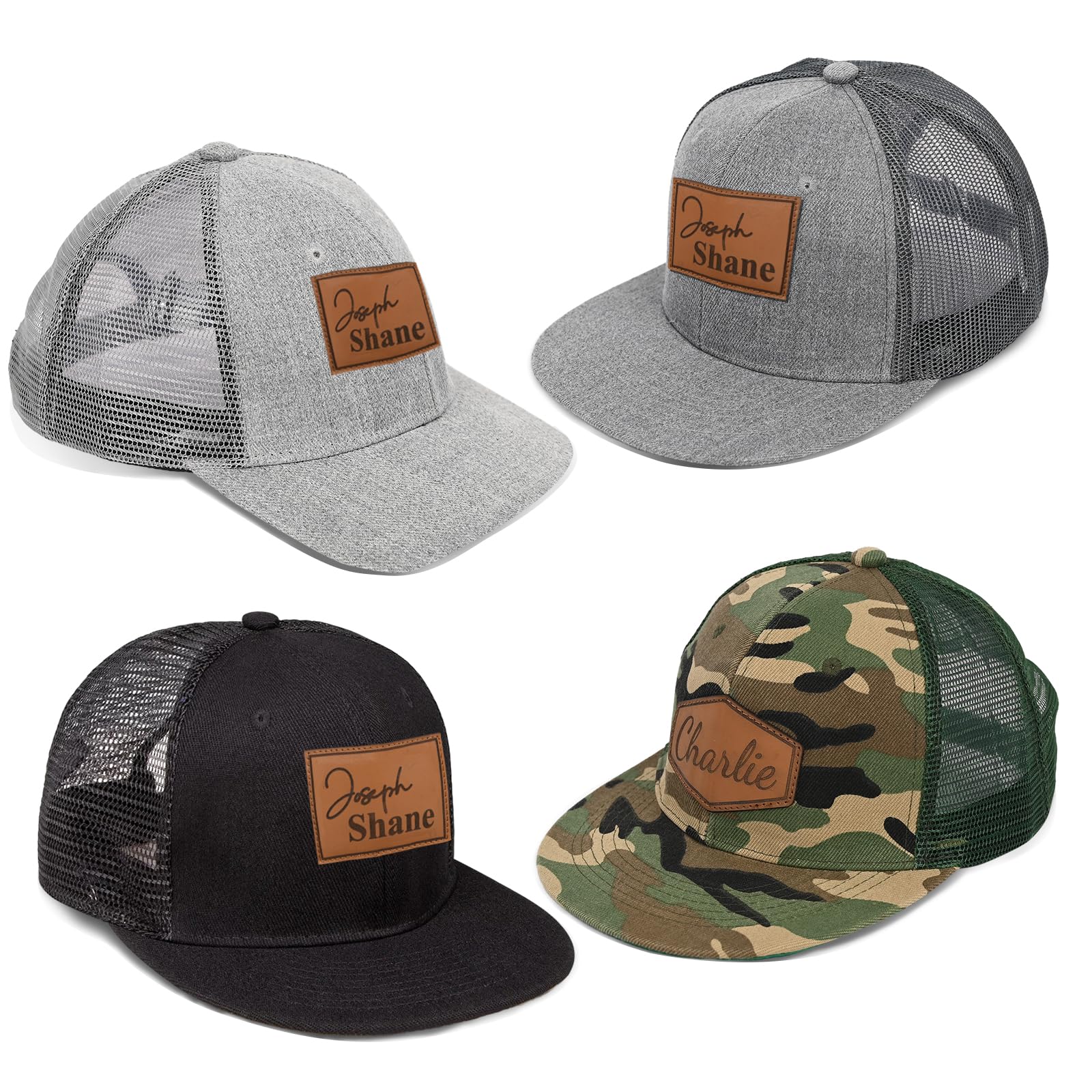 Custom Name Baby Baseball Cap Personalized Infant Trucker Hat