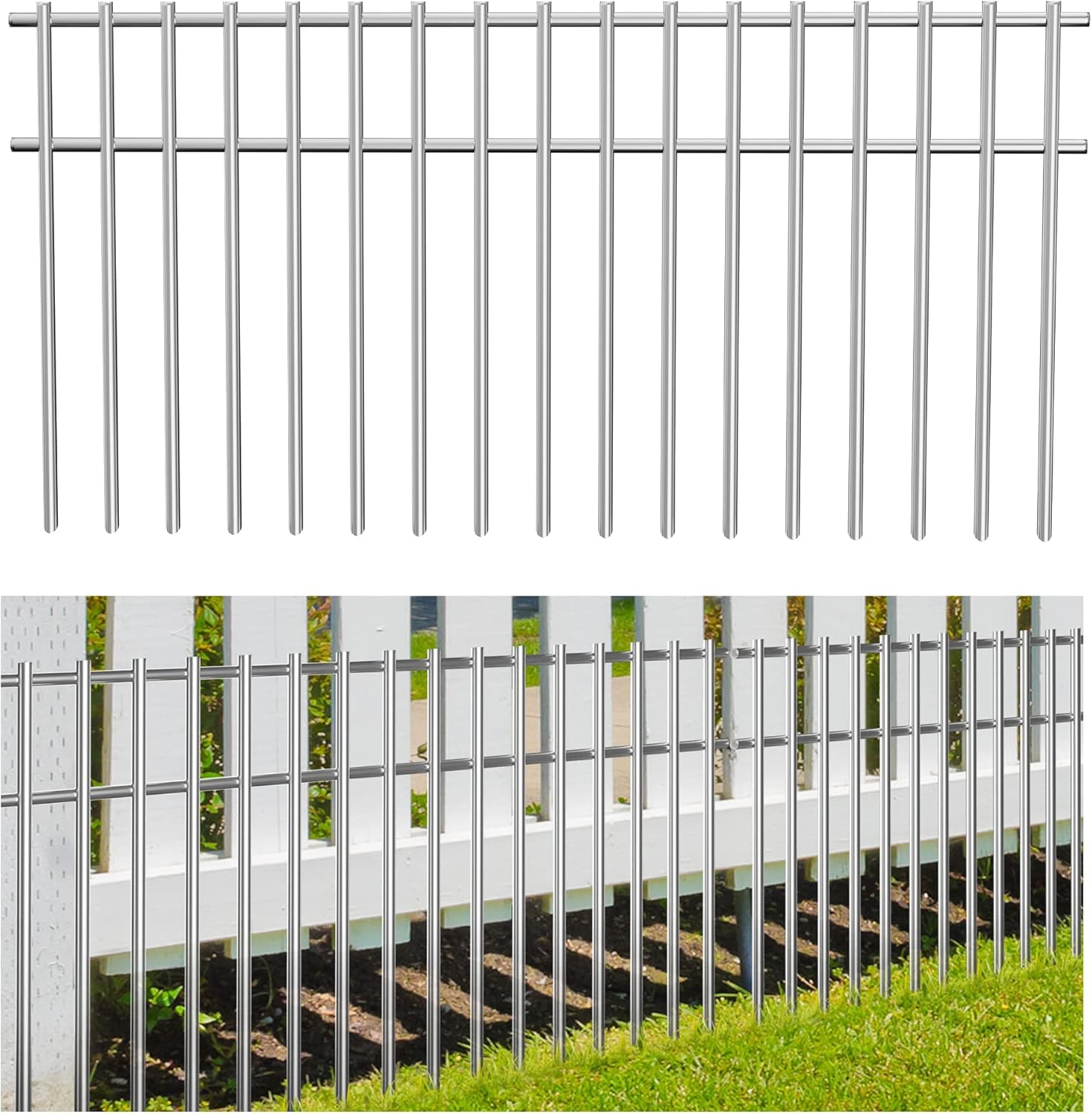 PexFix 12 Pack Animal Barrier Fence 25x14inch Underground