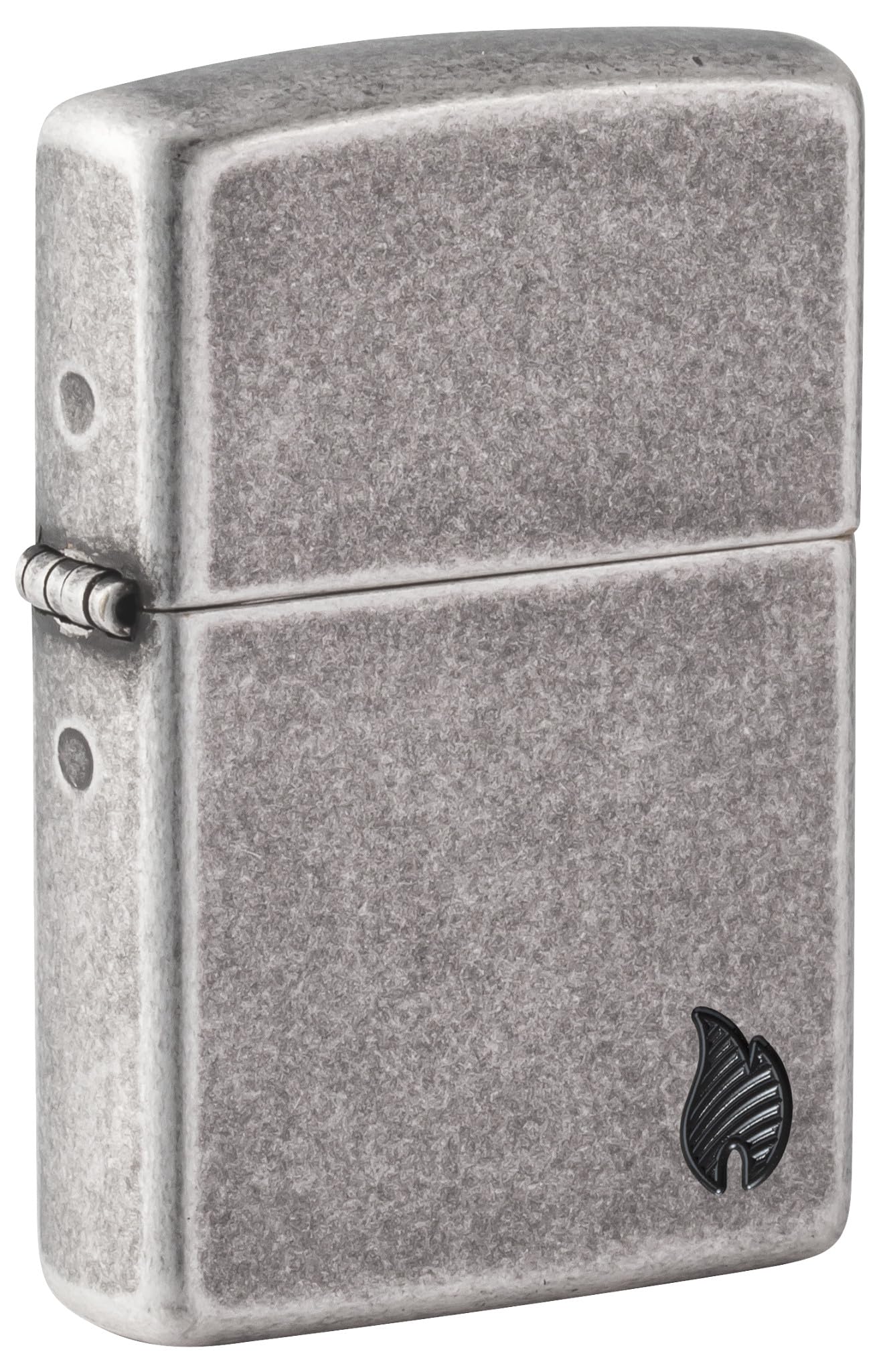 Zippo Armor Series Flame Deep Carve Sturmfeuerzeug Antikes Silber Nachfüllbar Windfest Made in USA
