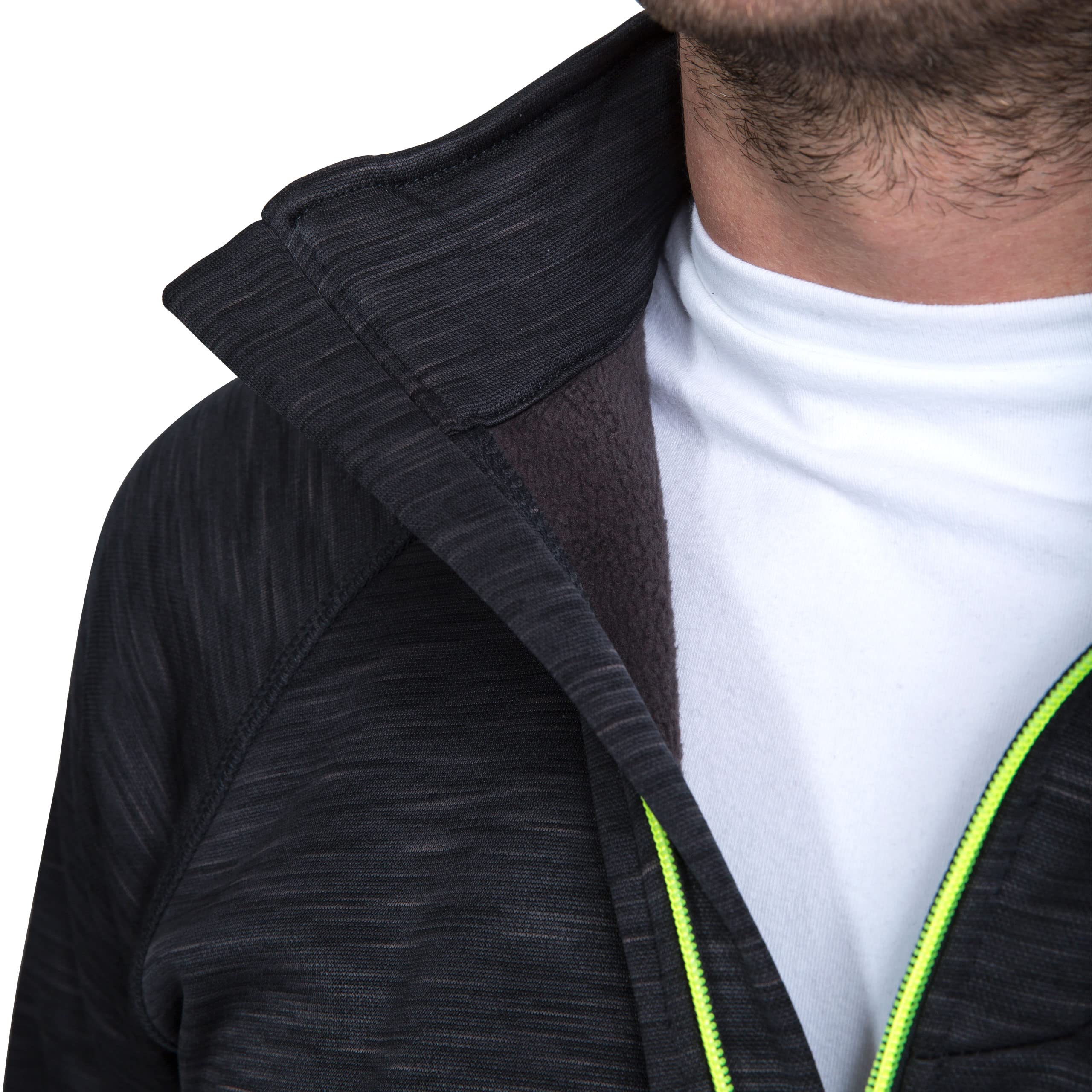Trespass Collins Homme Veste en Polaire col Montant 1/4 Zip Poches extérieur - -