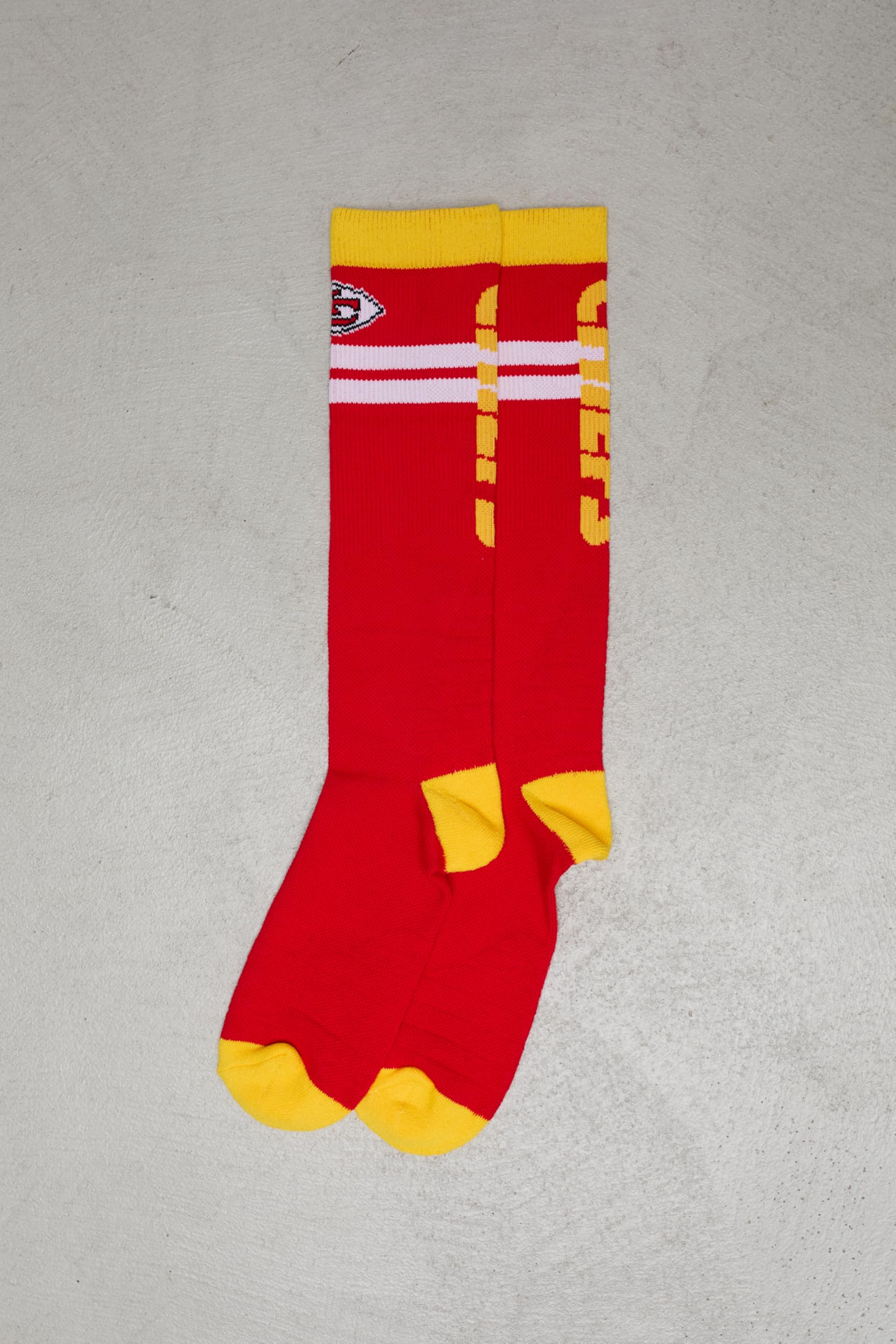 OOSC Mens Kansas City Chiefs - X Nfl Ski/Snowboard Sock, Yellow, L EU