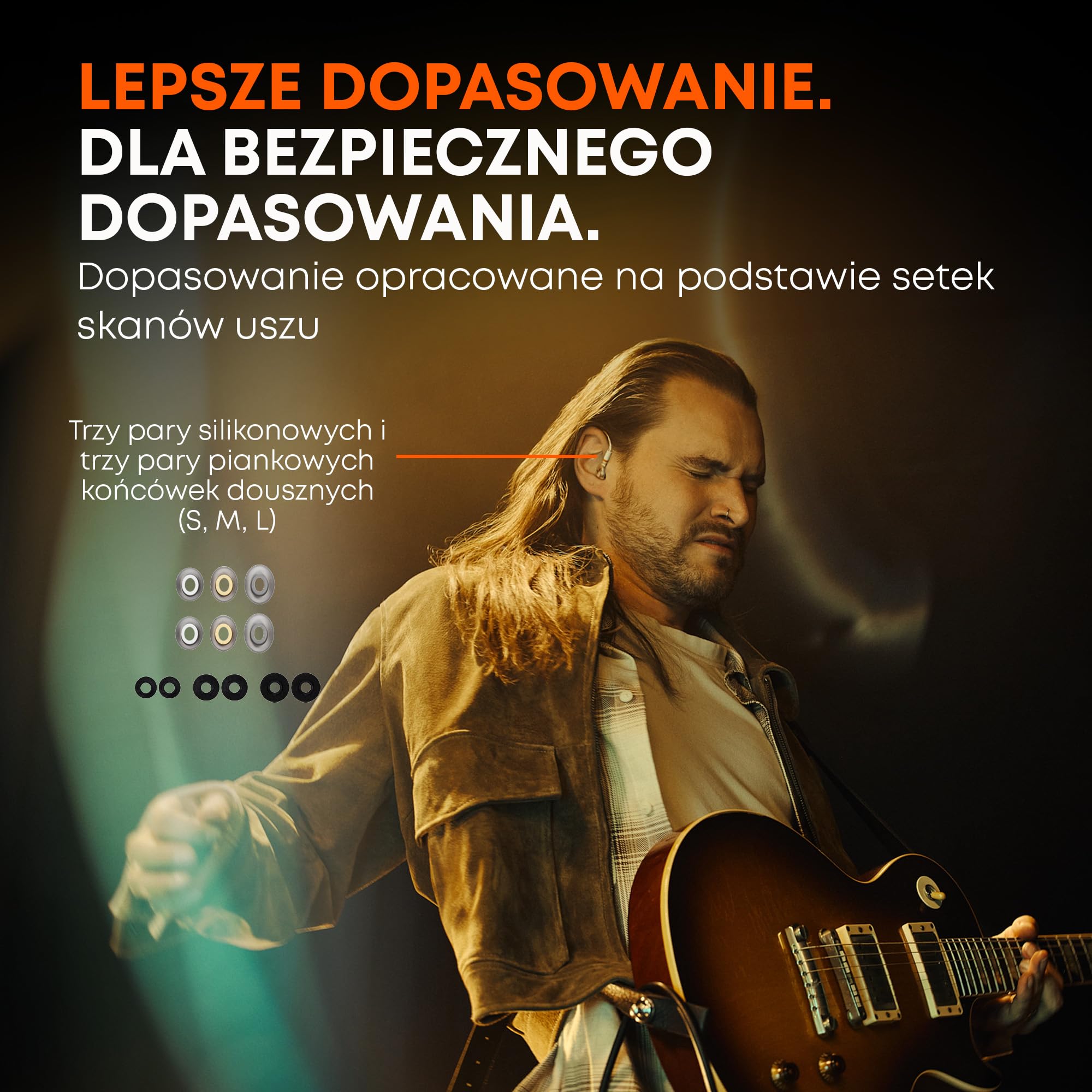 beyerdynamic DT 30 IE profesjonalny monitor dokanałowy do sceny i prób | Pasywna izolacja do 39 dB, ergonomiczne dopasowanie, odłączany kabel MMCX, transparentny