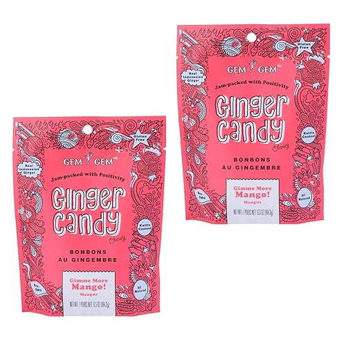 Miniatura 5 de Gem Gem Ginger Candy - Dulces de jengibre para masticar
