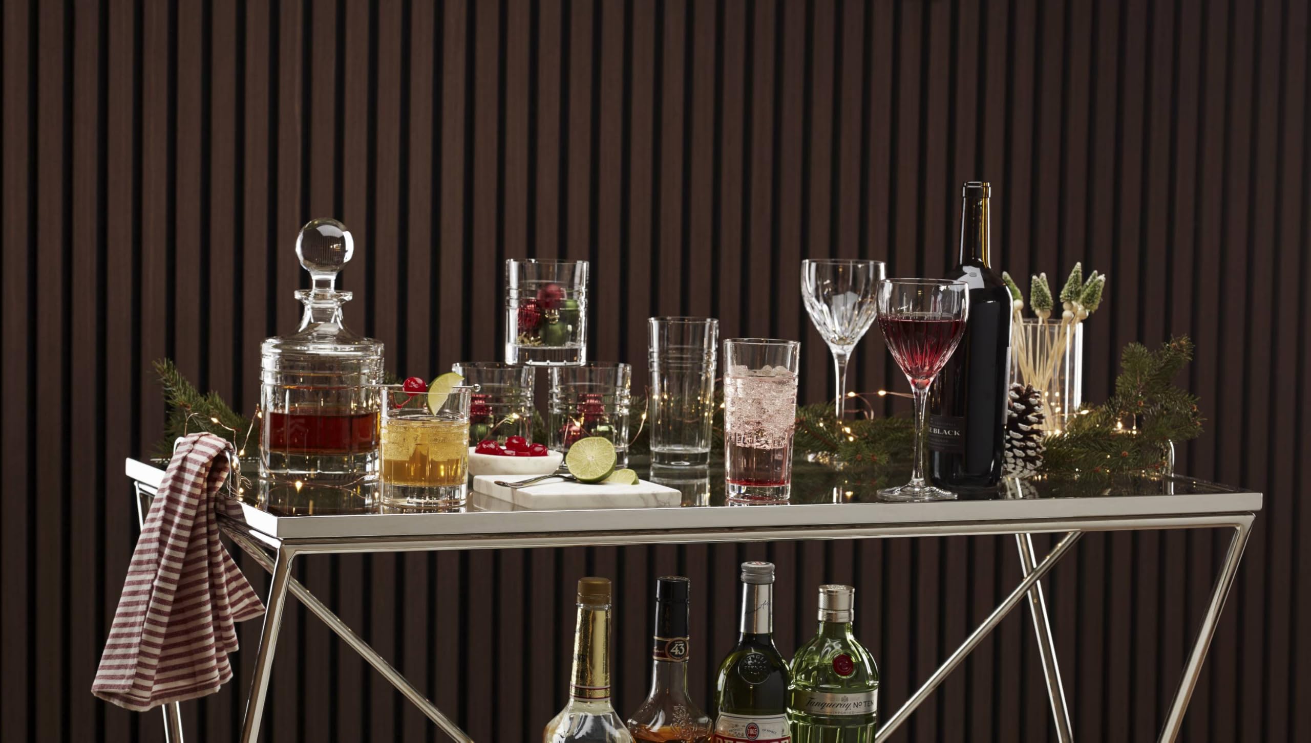 Amazon.com | Reed & Barton Crystal Soho Square Decanter: Wine  display picture 1