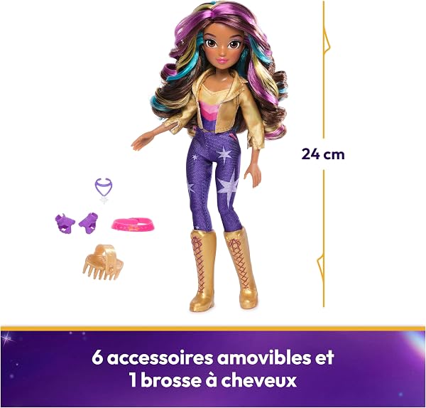Unicorn Academy - L'Ecole des Licornes - Poupée Mannequin Sophia 24 Cm - Poupée Figurine À Collectionner - Jouets Inspirés De La Série L'Ecole des Licornes - Jouet Enfant 4 Ans et + - 3
