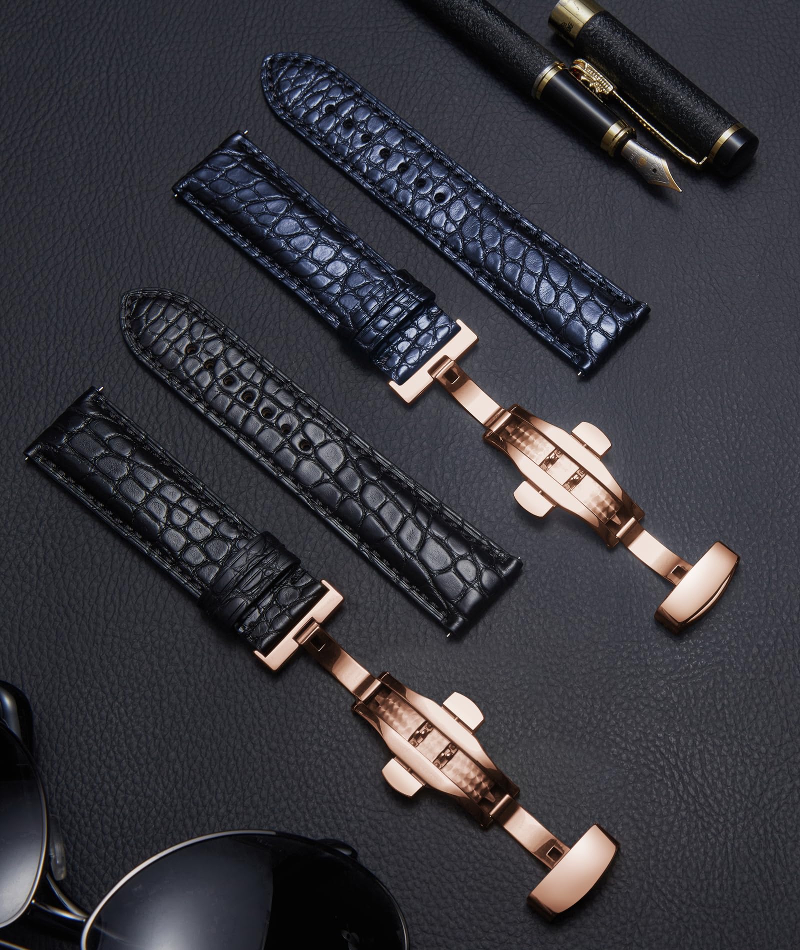 BINLUN Pasek kompatybilny z zegarkiem Apple Watch 40 mm, 41 mm, 44 mm, 45 mm, z etui ochronnym, pasek z żywicy, kompatybilny z iWatch serii 9/8/7/SE2/SE/6/5/4, dla kobiet, z błyszczącą osłoną