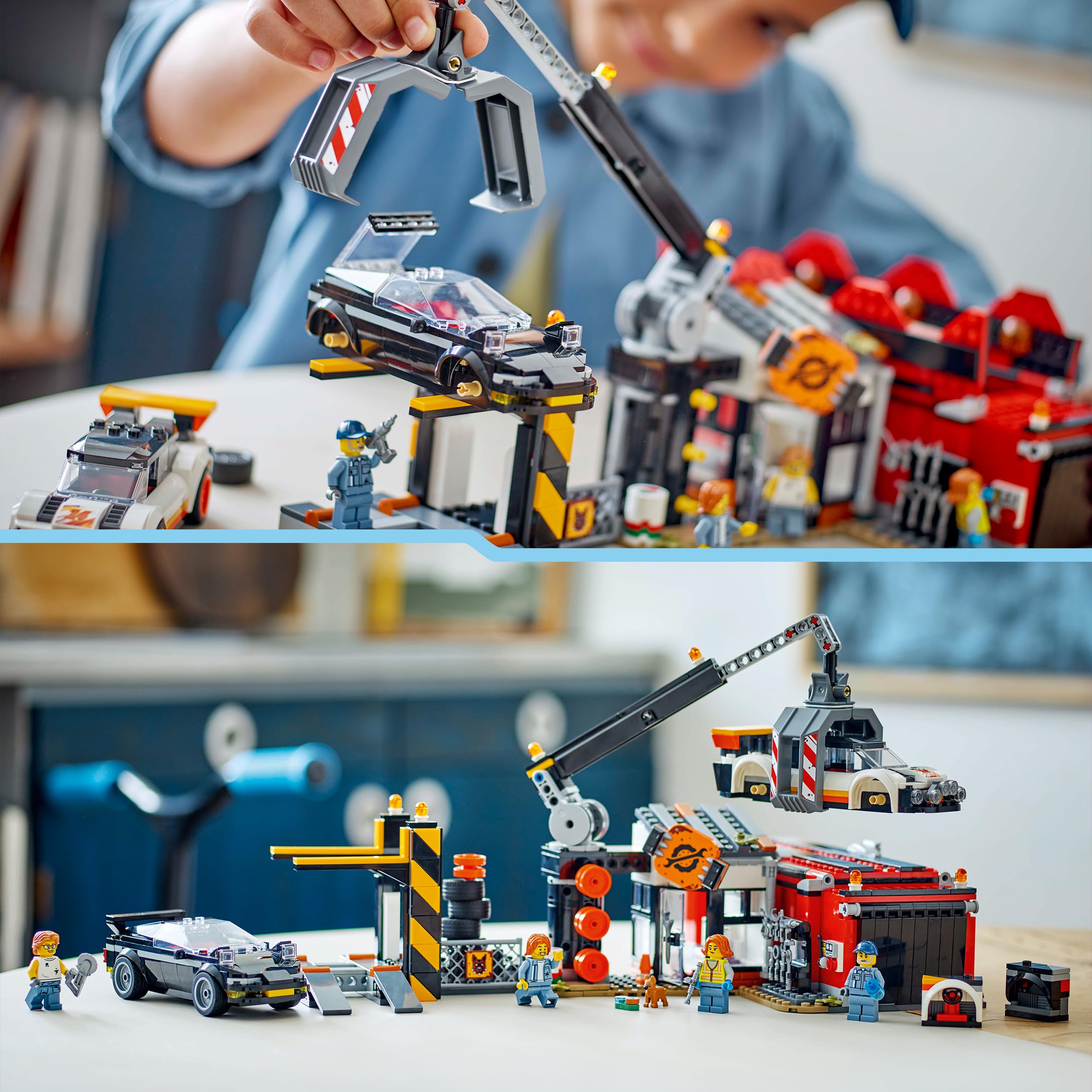LEGO City 60472 Auto-Schrottplatz Bauspielzeug für Jungen und Mädchen ab 7 Jahren