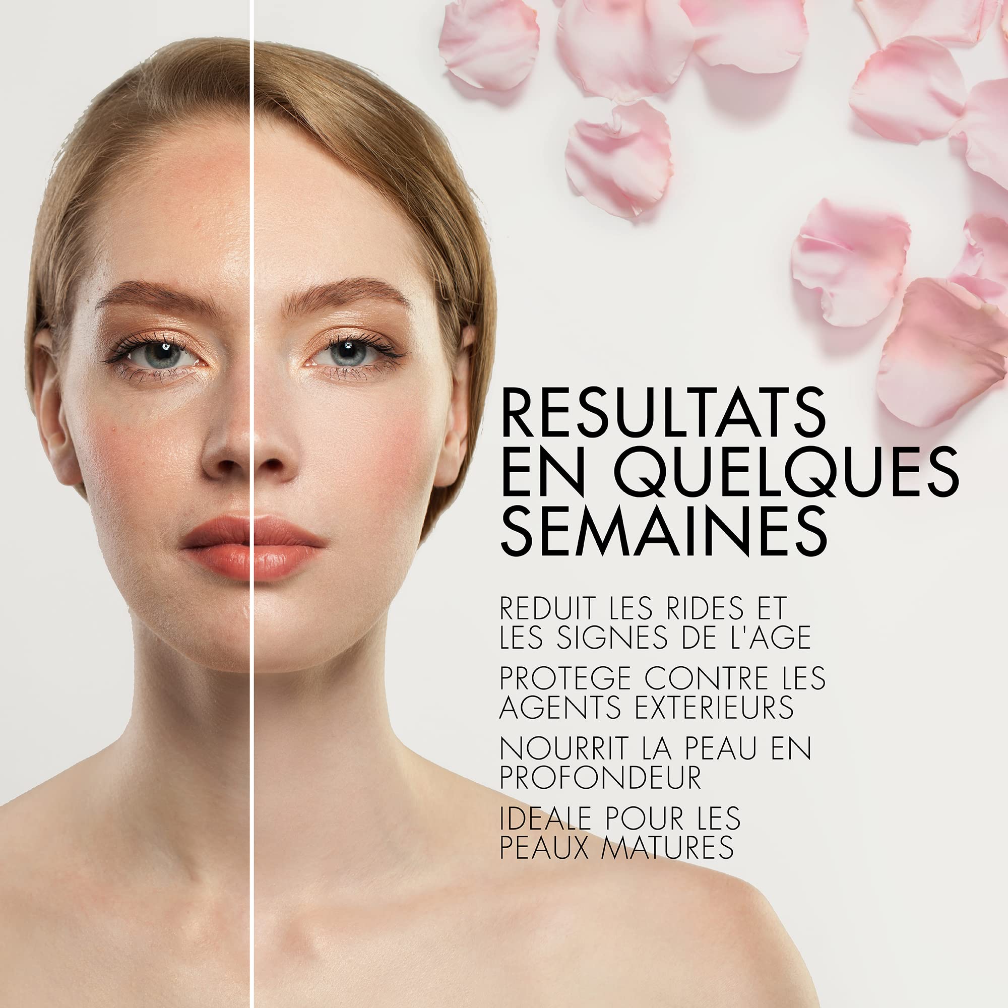AMADERM Ageless Cream 100ml | Crème Visage Anti-Âge pour Femme de Plus de 35 Ans | MADE IN ITALY Collagène Marin avec Vitamine E et Peptides | SANS PHENOXYETHANOL