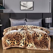 Korean Mink Blanket,9 lb Queen Size, 2-Ply Silky Soft Faux Fur Throw & Cuddle Blanket for Winter.