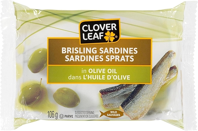 Clover Leaf Brisling Sardines in Olive Oil