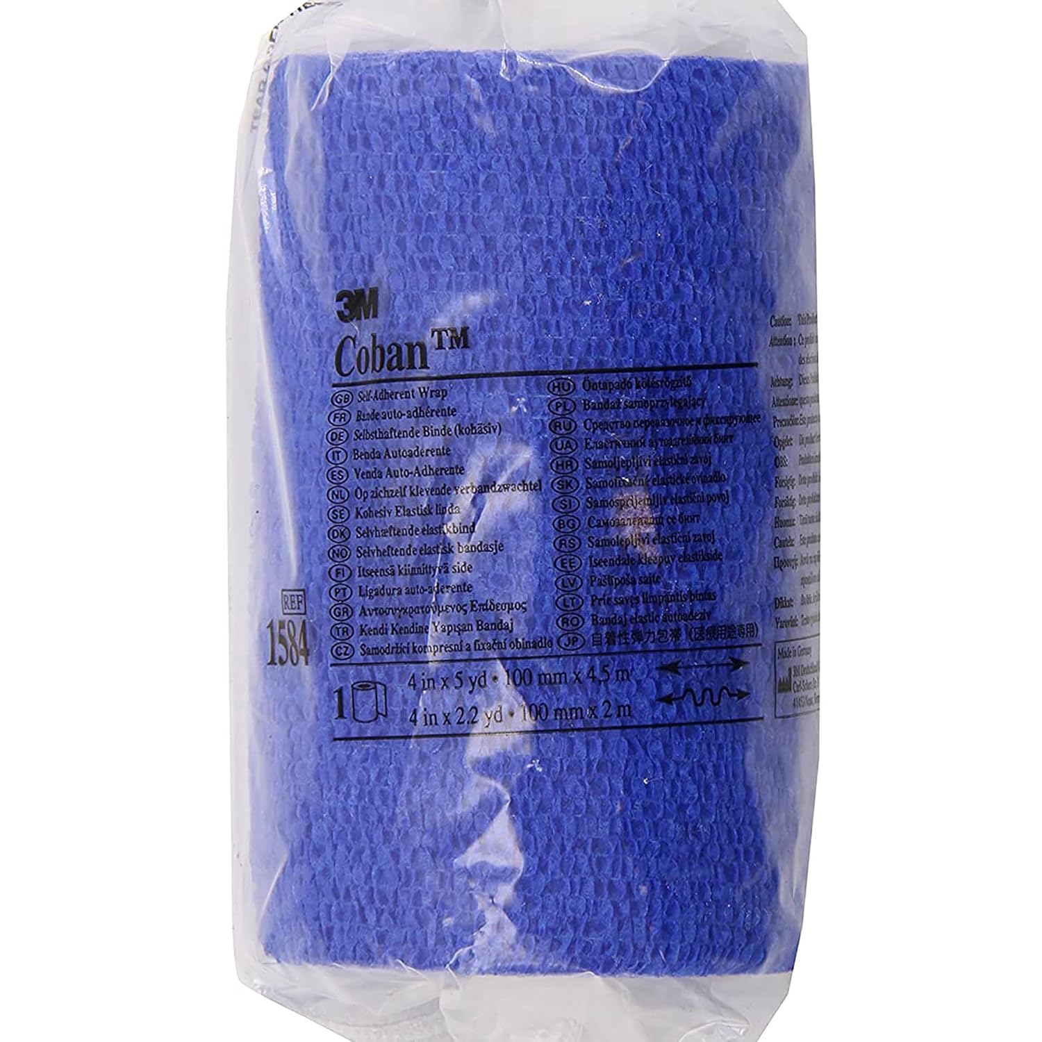 3M Coban Self-Adherent Wrap 1584B (Pack of 18)