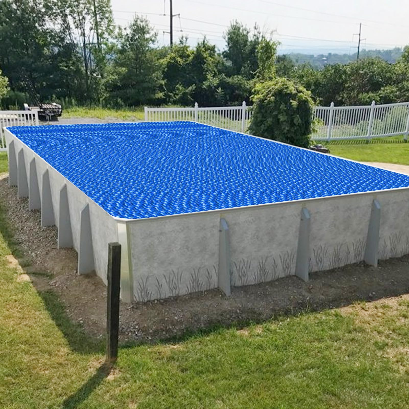 Solar-Pool-Abdeckung UV-beständige Swimming-Spa-Abdeckungsmatte