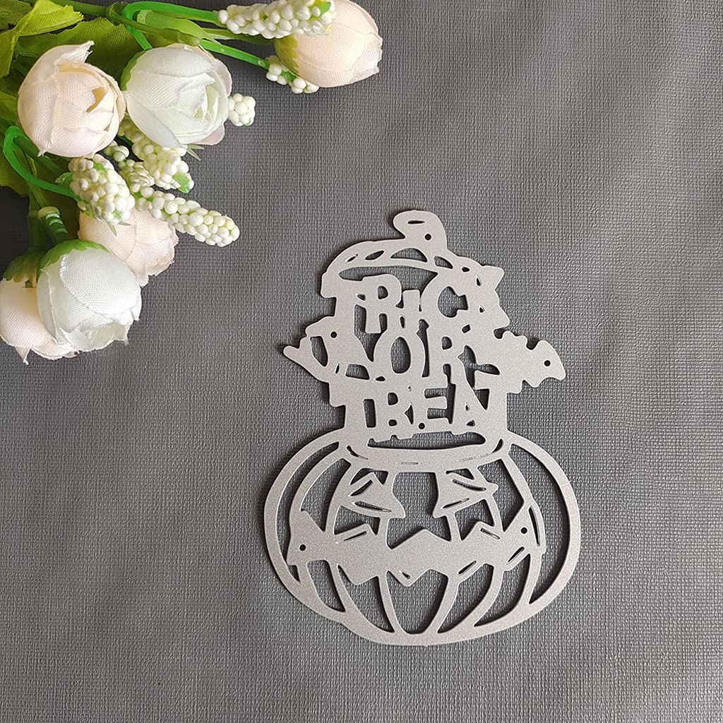 Fustelle Metalliche Pumkin Home A Forma Di Zucca Per Scrapbooking E Biglietti Fai Da Te, Set Da 1, 16,5x15,5 Cm - 2