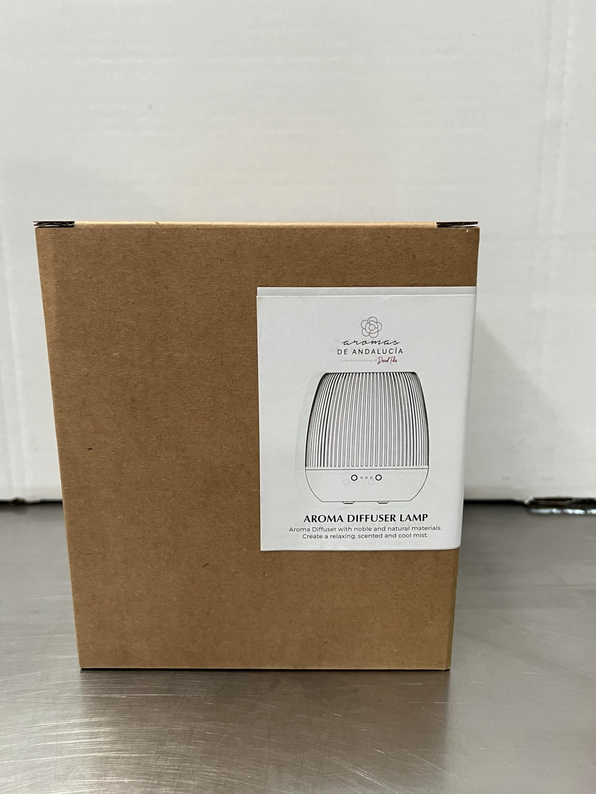 Humidificador Ultrasónico Cerámica y Madera - Difusor 180ML Sensaodor