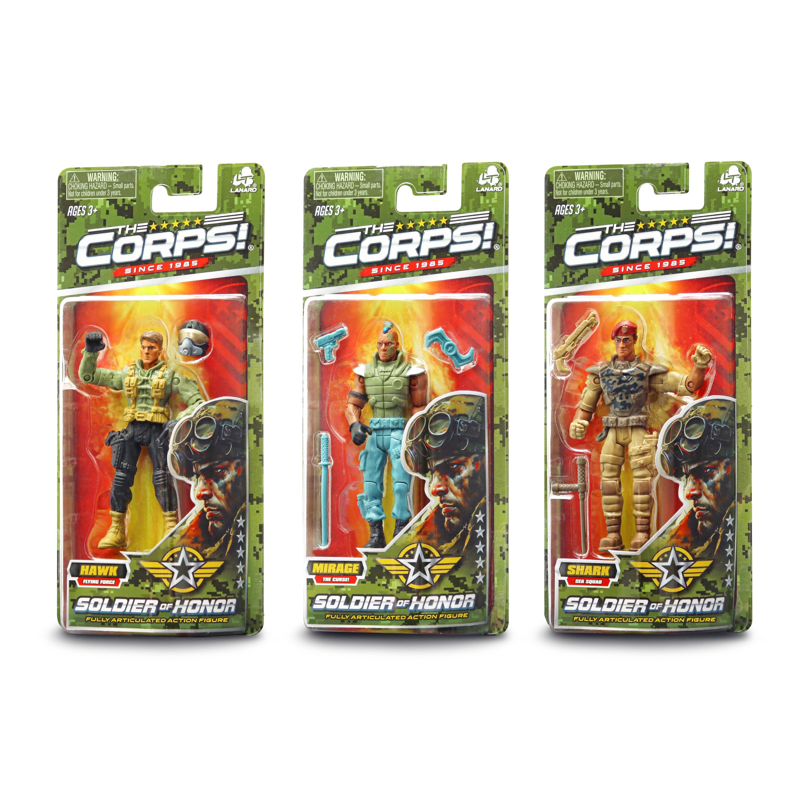 Amazon.com: Lanard®The Corps! ® Soldier of Honor : Toys & Games