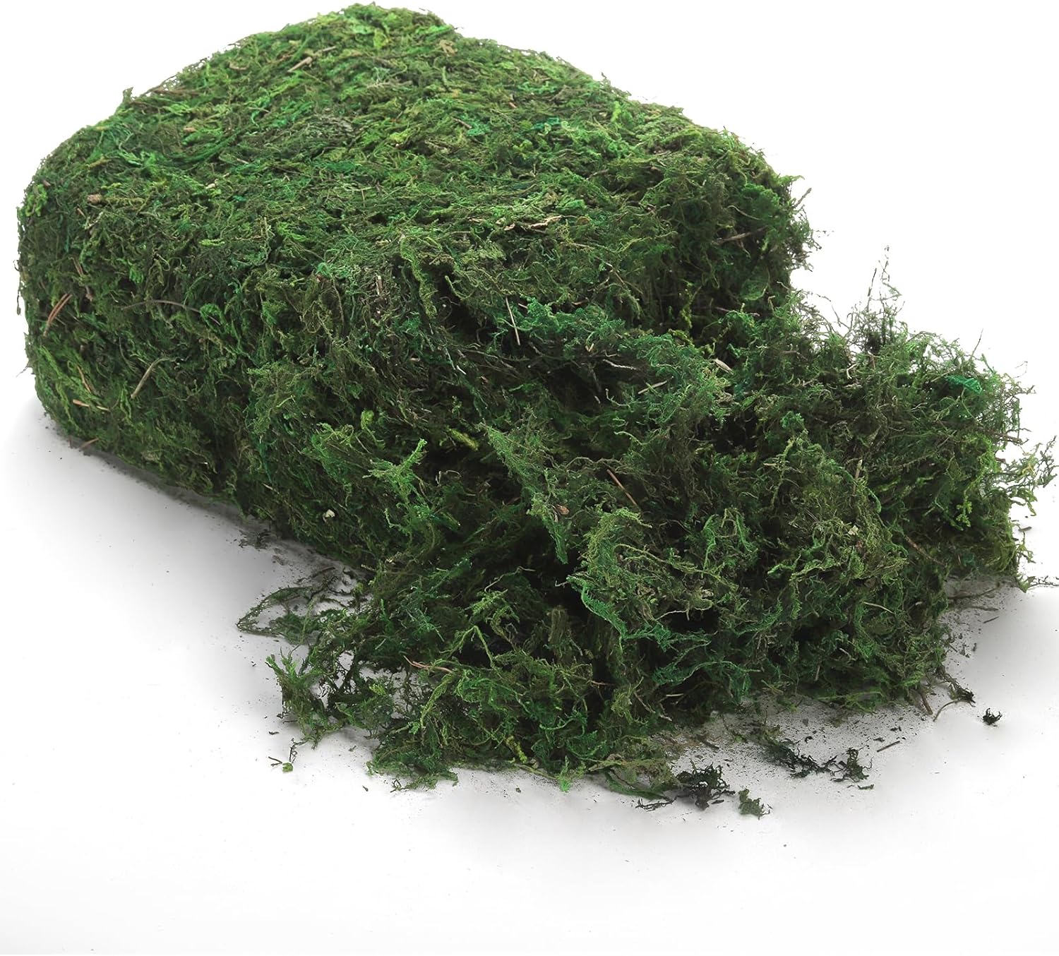 Cididu Fake Moss for Potted Plants, 10 OZ Faux Preserved