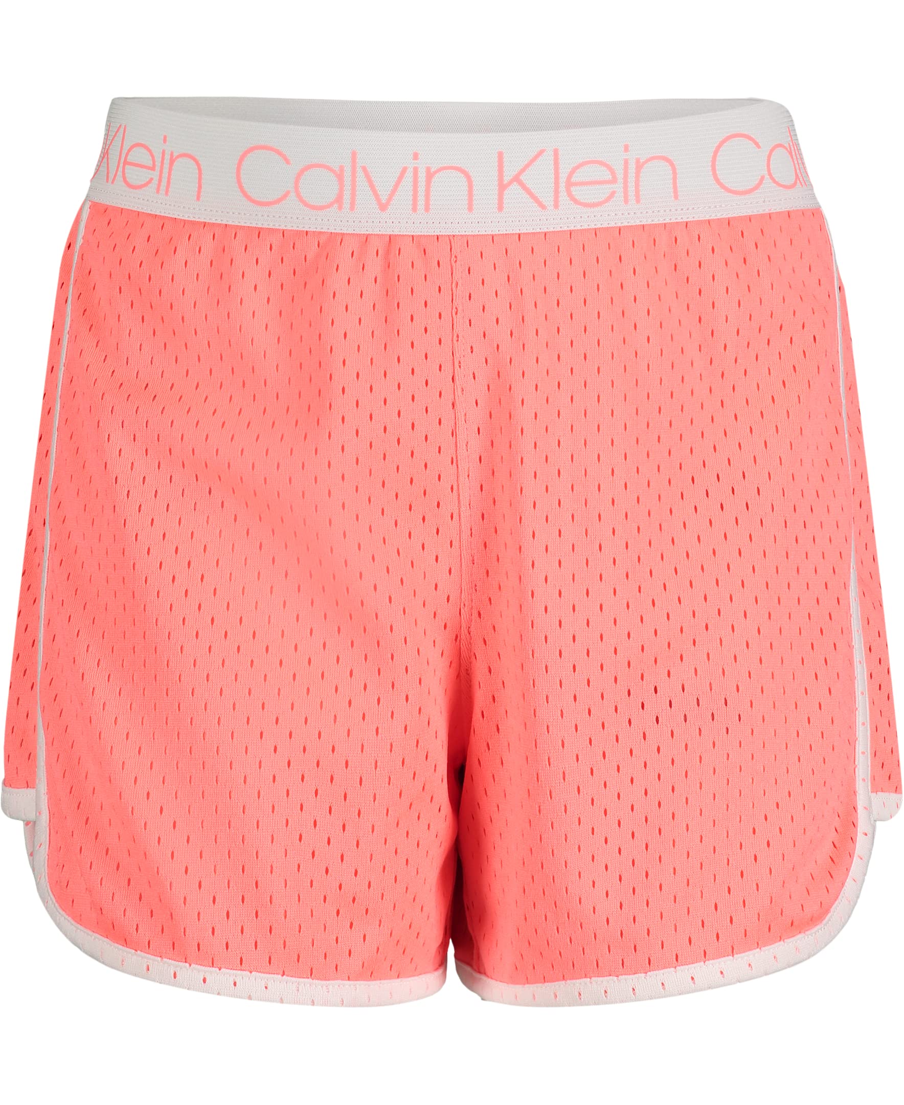 Calvin Klein Szorty Do Biegania, Szybkoschnąca Siatka, Elastyczny Pas I Styl Wciągany - Shorty Dziewczynki