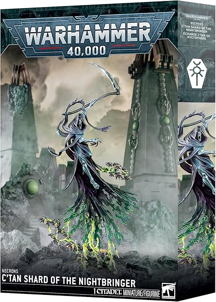 Games Workshop Warhammer 40,000 Necrons C’tan Shard of The Nightbringer Multipart Plastic Miniature Kit