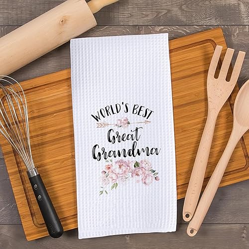 Miniatura 3 de XUISWELL Toallas de cocina para regalar a la abuela, los mejores regalos para la abuela, regalos para la bisabuela, cumpleaños de la abuela, toallas